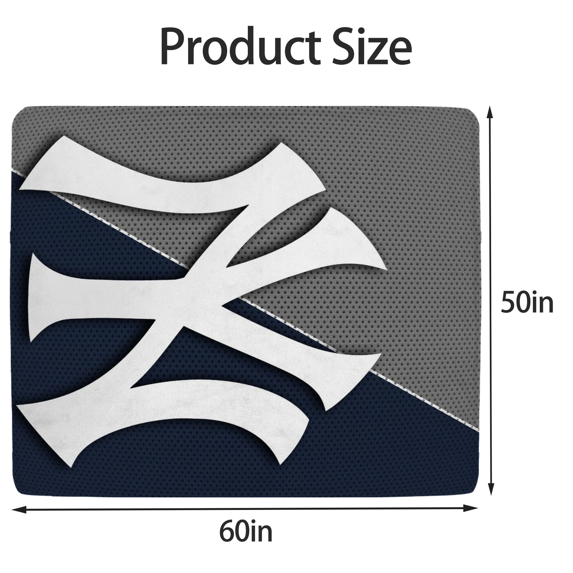 New York Yankees 177 Soft Fleece Throw Blanket 50 X 60 Inch – Super Soft, Lightweight, And Durable – Perfect For Sofa, Bed, Camping, And More – Ideal Gift For Family And Friends