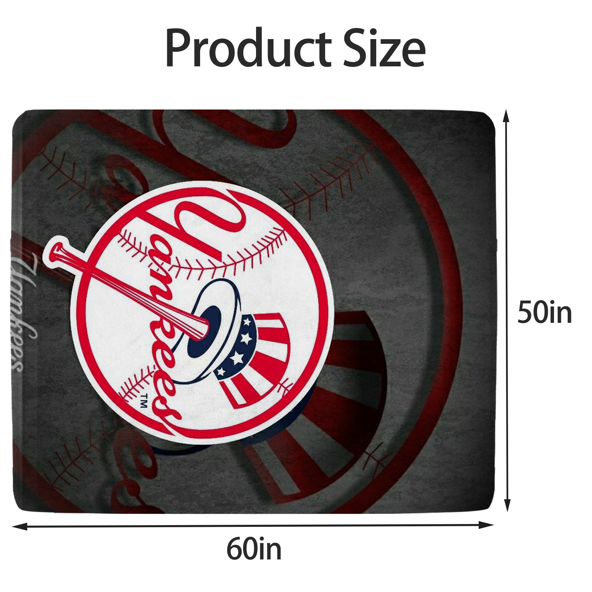 New York Yankees 228 Soft Fleece Throw Blanket 50 X 60 Inch – Super Soft, Lightweight, And Durable – Perfect For Sofa, Bed, Camping, And More – Ideal Gift For Family And Friends