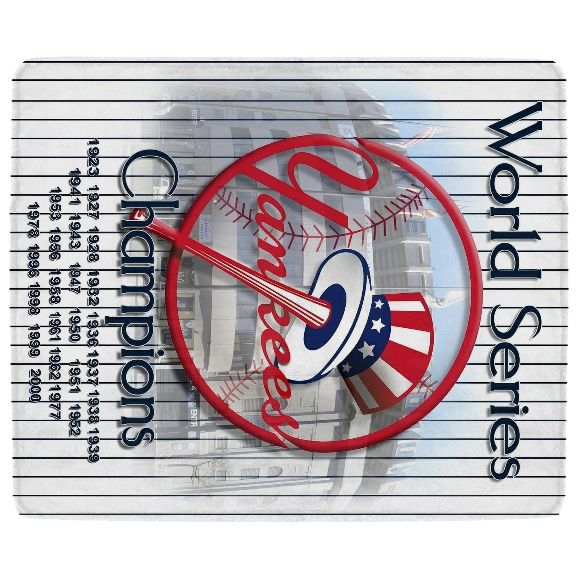 New York Yankees 184 Soft Fleece Throw Blanket 50 X 60 Inch – Super Soft, Lightweight, And Durable – Perfect For Sofa, Bed, Camping, And More – Ideal Gift For Family And Friends