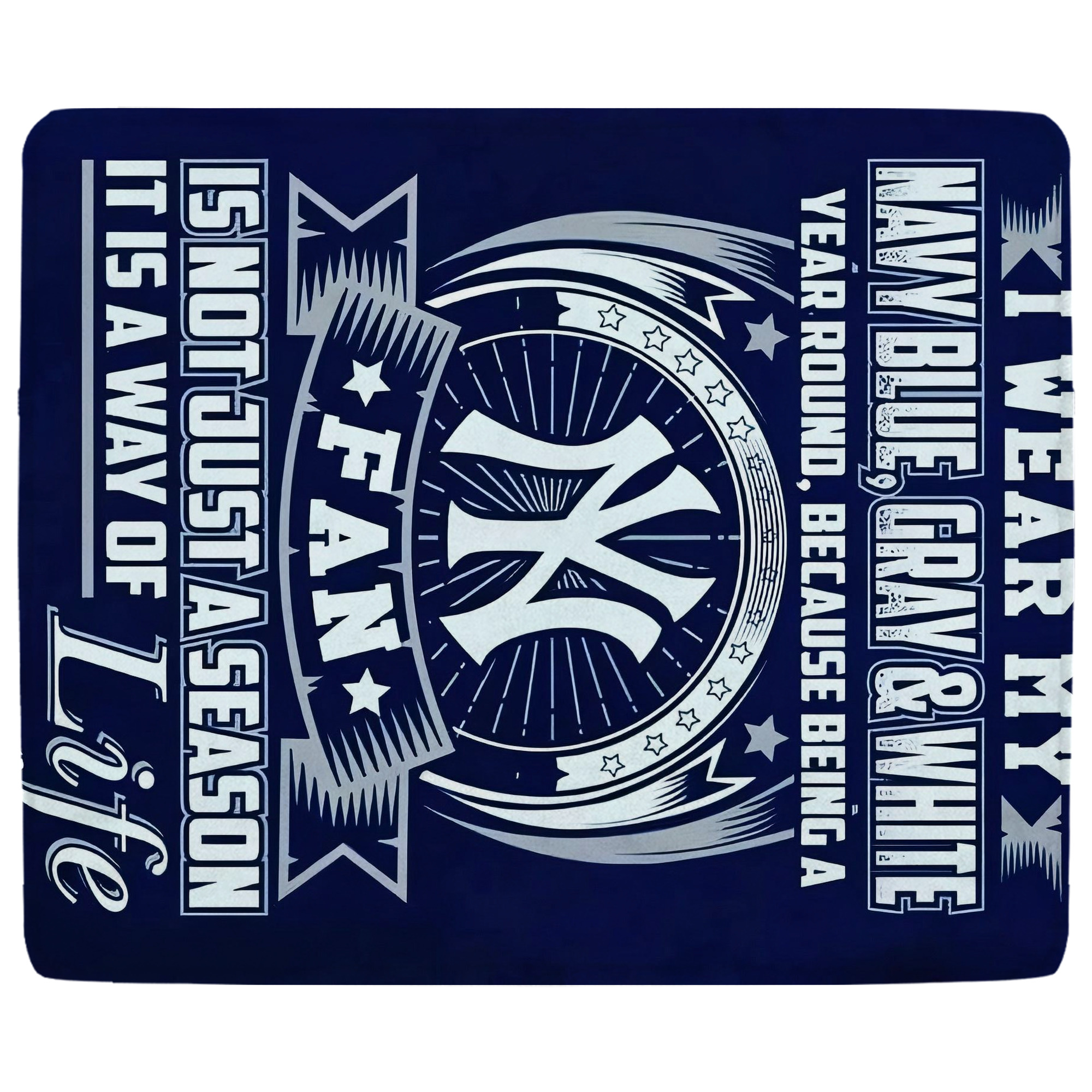 New York Yankees 194 Soft Fleece Throw Blanket 50 X 60 Inch – Super Soft, Lightweight, And Durable – Perfect For Sofa, Bed, Camping, And More – Ideal Gift For Family And Friends