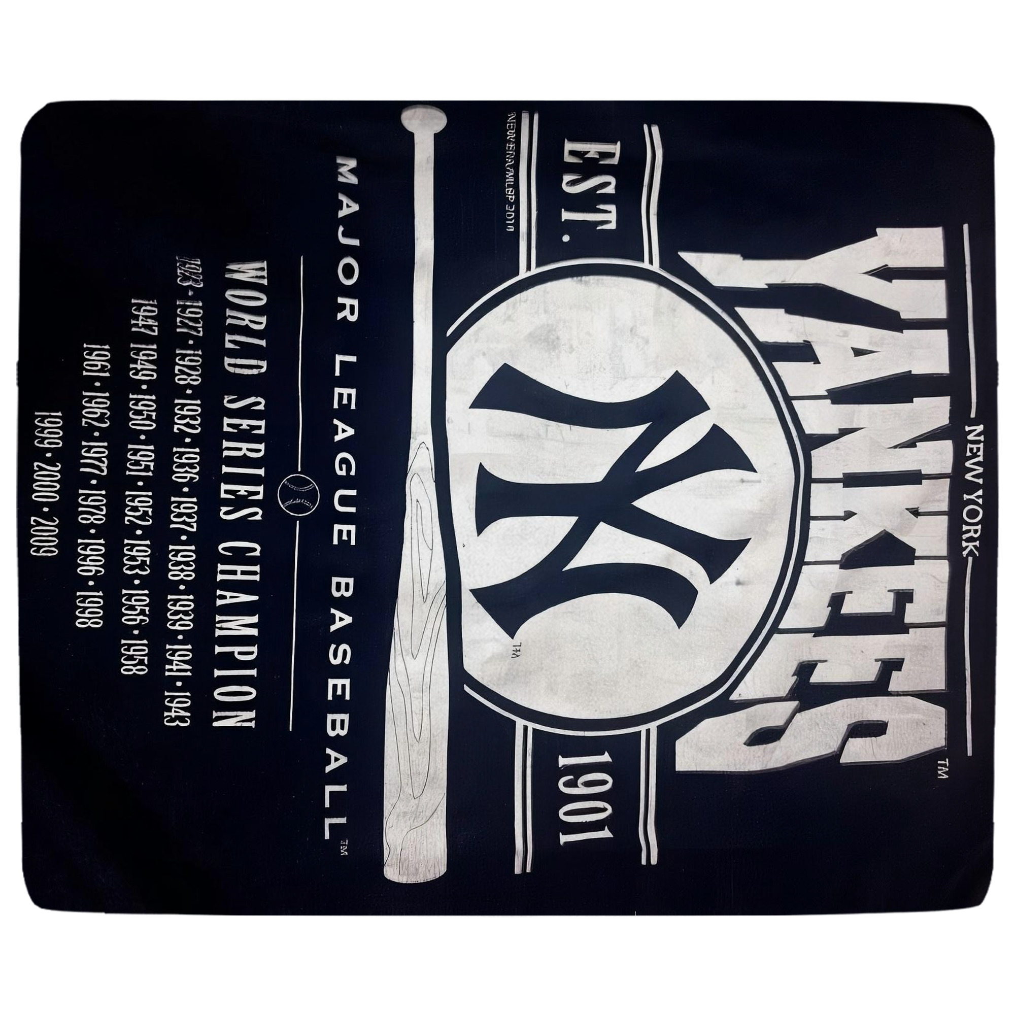 New York Yankees 211 Soft Fleece Throw Blanket 50 X 60 Inch – Super Soft, Lightweight, And Durable – Perfect For Sofa, Bed, Camping, And More – Ideal Gift For Family And Friends