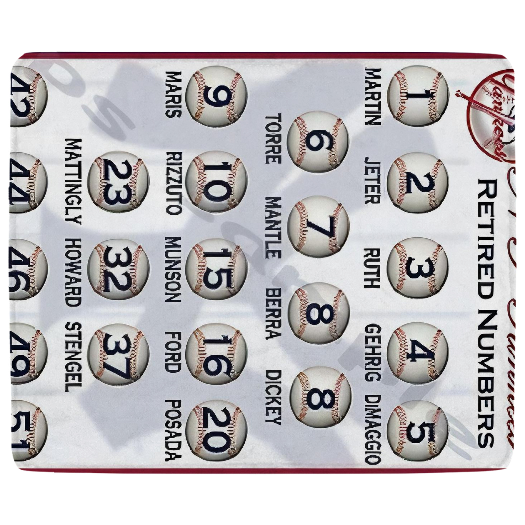 New York Yankees 201 Soft Fleece Throw Blanket 50 X 60 Inch – Super Soft, Lightweight, And Durable – Perfect For Sofa, Bed, Camping, And More – Ideal Gift For Family And Friends