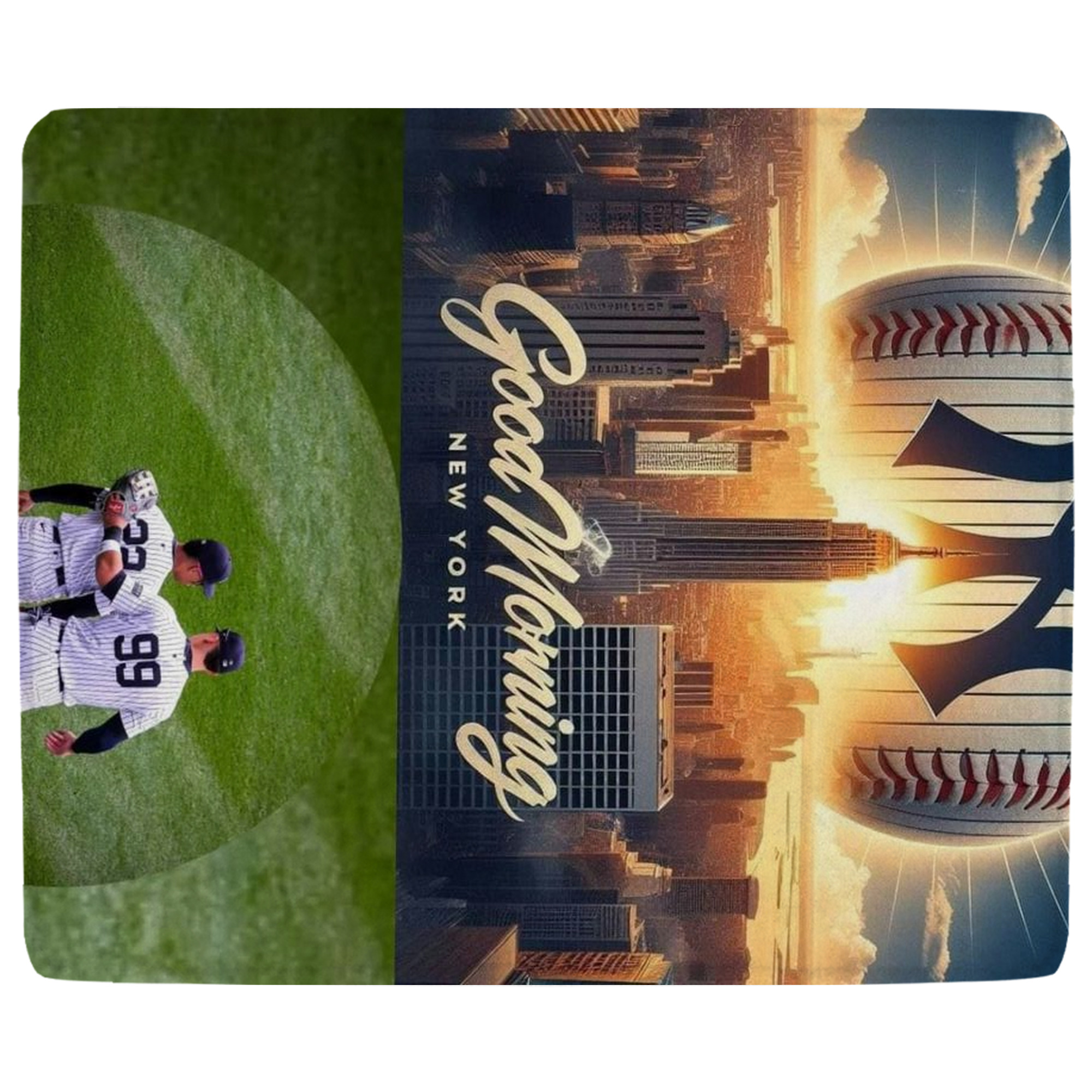 New York Yankees 218 Soft Fleece Throw Blanket 50 X 60 Inch – Super Soft, Lightweight, And Durable – Perfect For Sofa, Bed, Camping, And More – Ideal Gift For Family And Friends