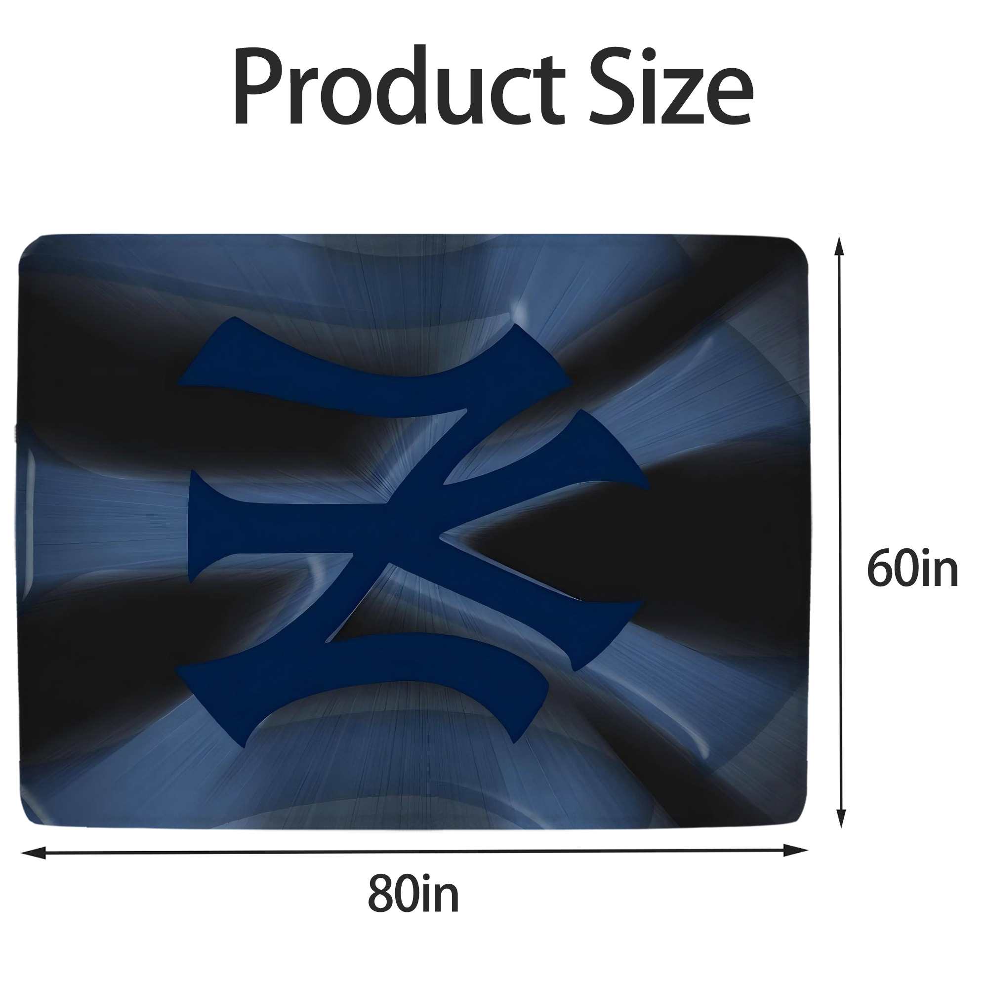 New York Yankees 110 Soft Fleece Throw Blanket 60 X 80 Inch – Super Soft, Lightweight, And Durable – Perfect For Sofa, Bed, Camping, And More – Ideal Gift For Family And Friends