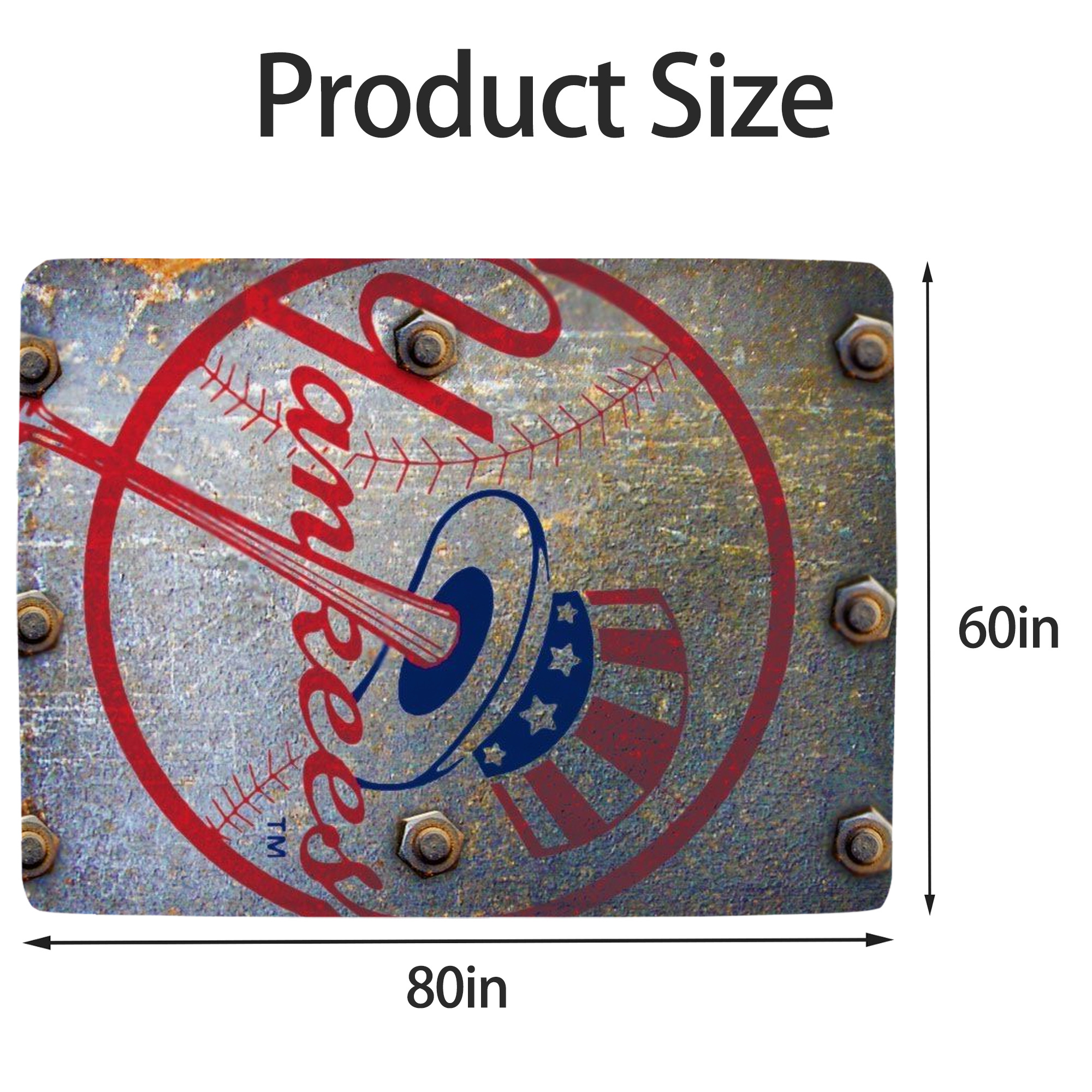 New York Yankees 112 Soft Fleece Throw Blanket 60 X 80 Inch – Super Soft, Lightweight, And Durable – Perfect For Sofa, Bed, Camping, And More – Ideal Gift For Family And Friends