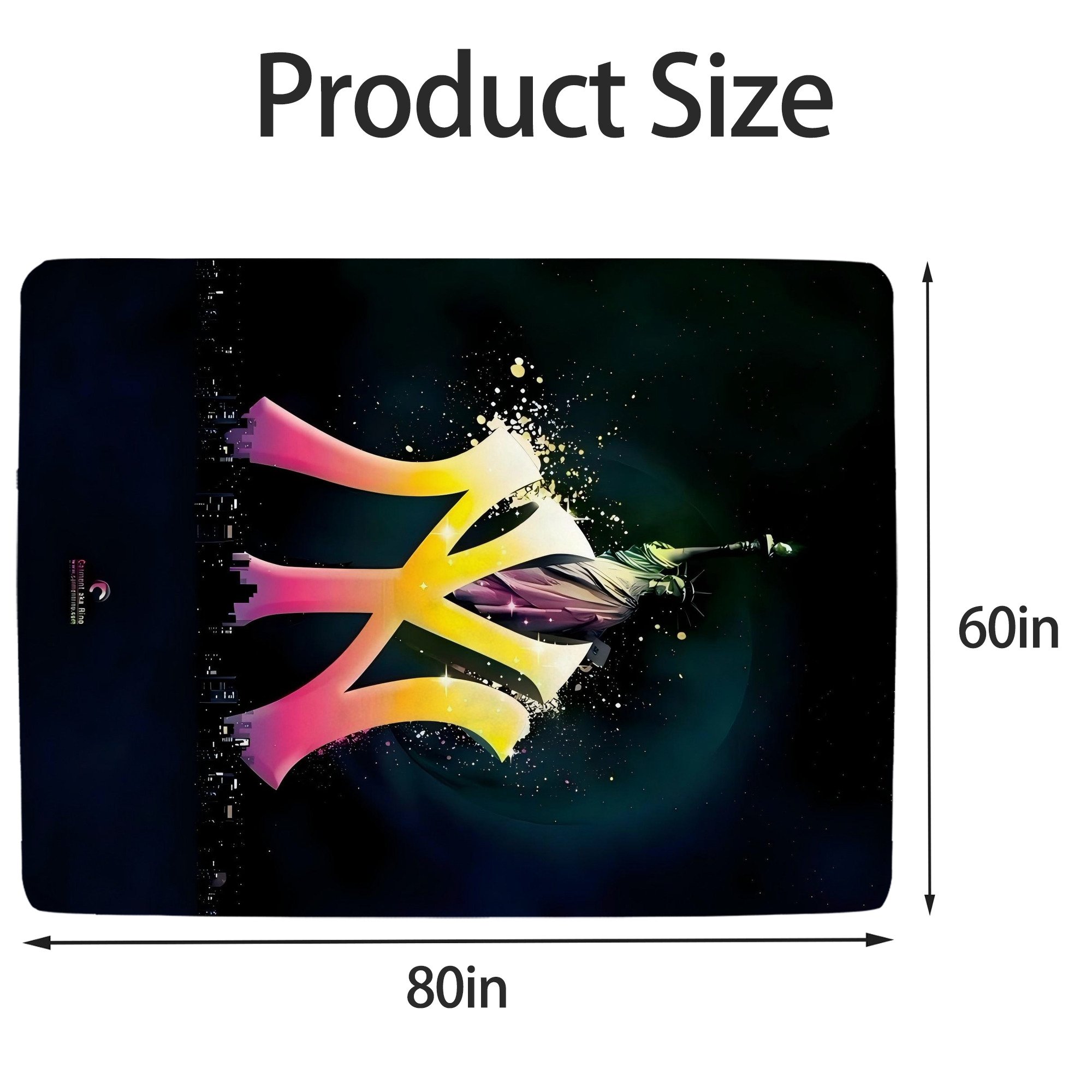 New York Yankees 149 Soft Fleece Throw Blanket 60 X 80 Inch – Super Soft, Lightweight, And Durable – Perfect For Sofa, Bed, Camping, And More – Ideal Gift For Family And Friends