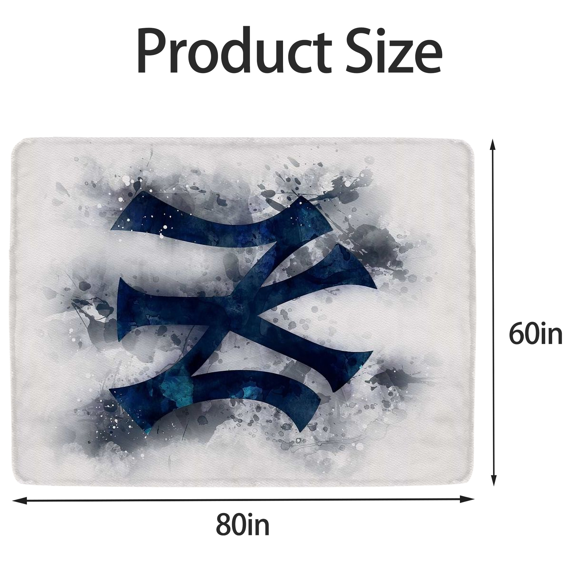 New York Yankees 170 Soft Fleece Throw Blanket 60 X 80 Inch – Super Soft, Lightweight, And Durable – Perfect For Sofa, Bed, Camping, And More – Ideal Gift For Family And Friends