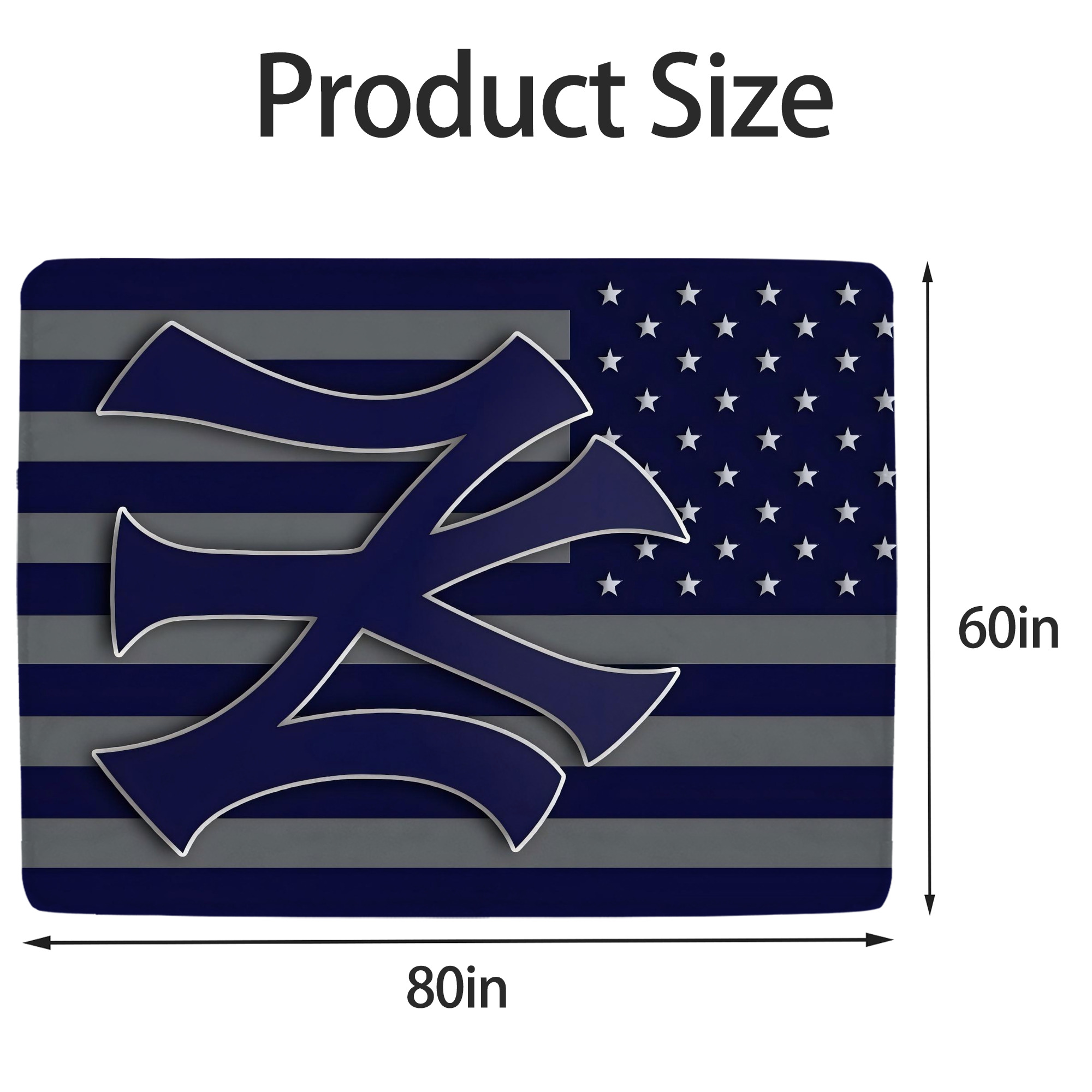 New York Yankees 162 Soft Fleece Throw Blanket 60 X 80 Inch – Super Soft, Lightweight, And Durable – Perfect For Sofa, Bed, Camping, And More – Ideal Gift For Family And Friends