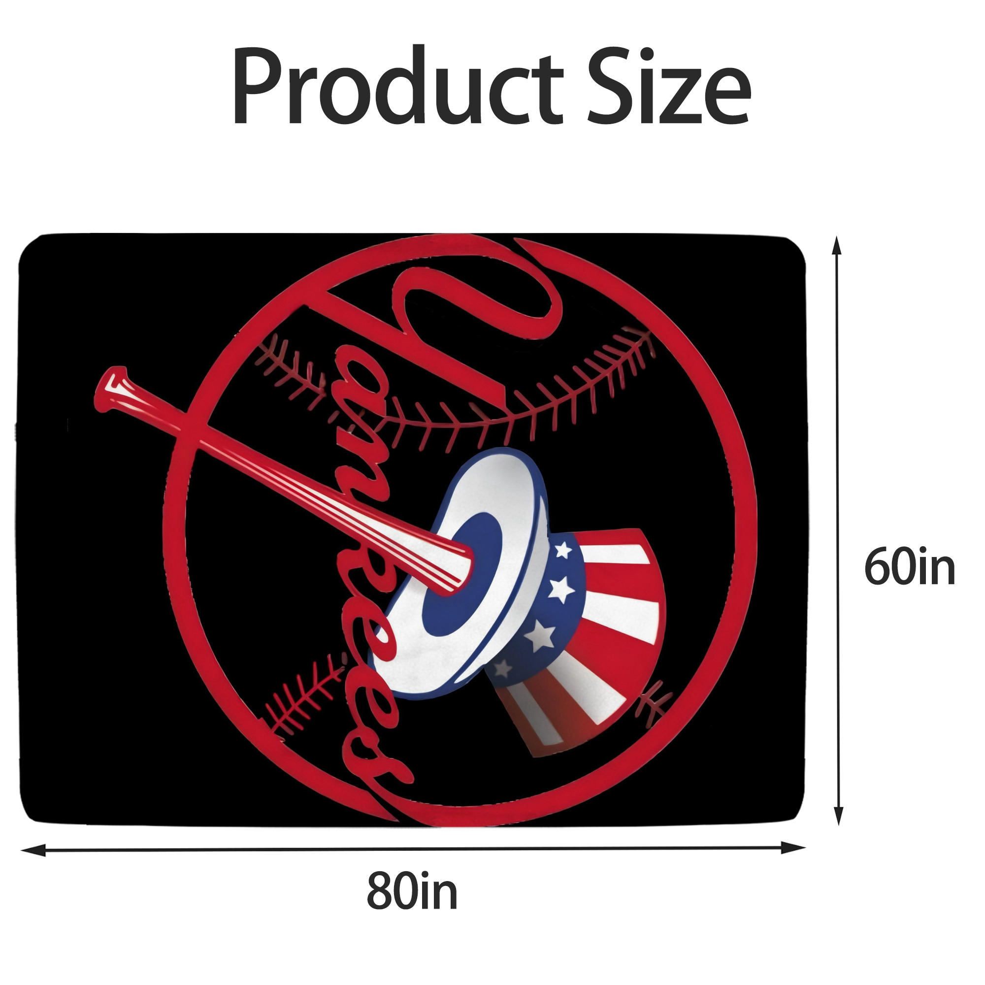 New York Yankees 188 Soft Fleece Throw Blanket 60 X 80 Inch – Super Soft, Lightweight, And Durable – Perfect For Sofa, Bed, Camping, And More – Ideal Gift For Family And Friends