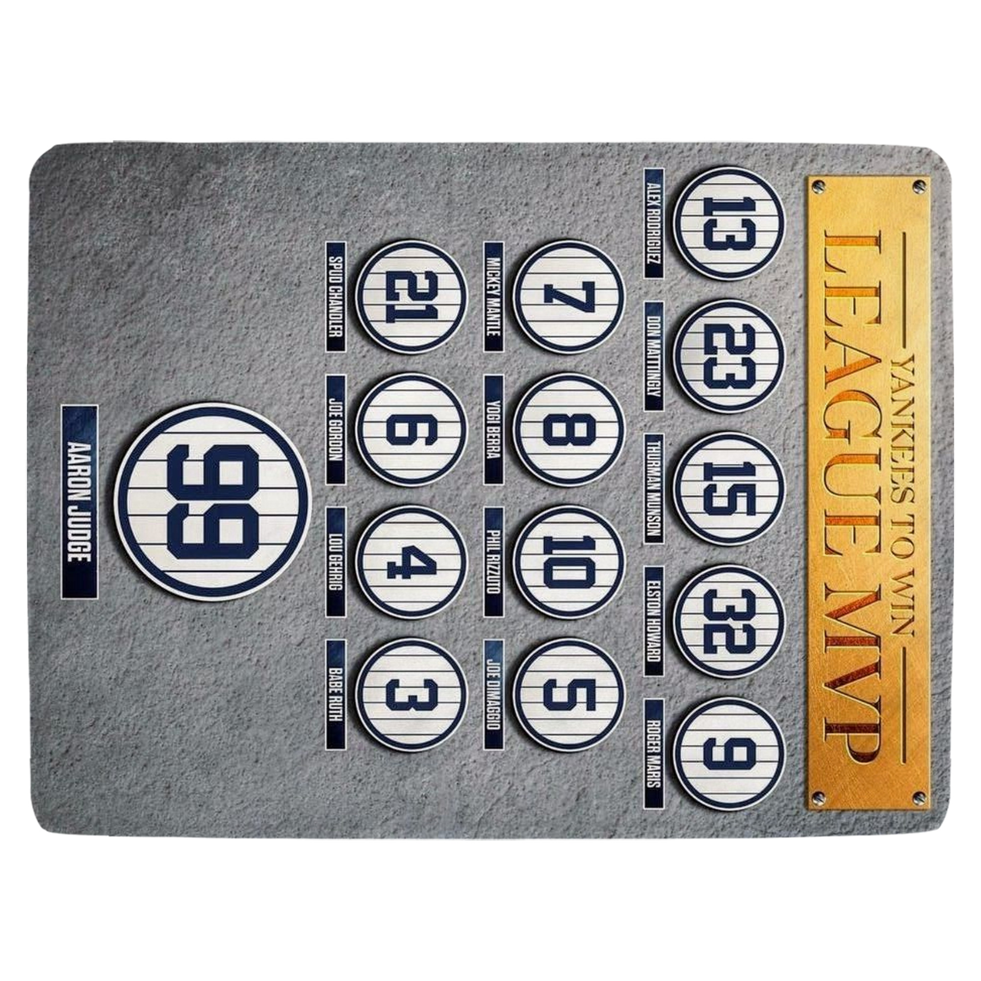 New York Yankees 107 Soft Fleece Throw Blanket 60 X 80 Inch – Super Soft, Lightweight, And Durable – Perfect For Sofa, Bed, Camping, And More – Ideal Gift For Family And Friends