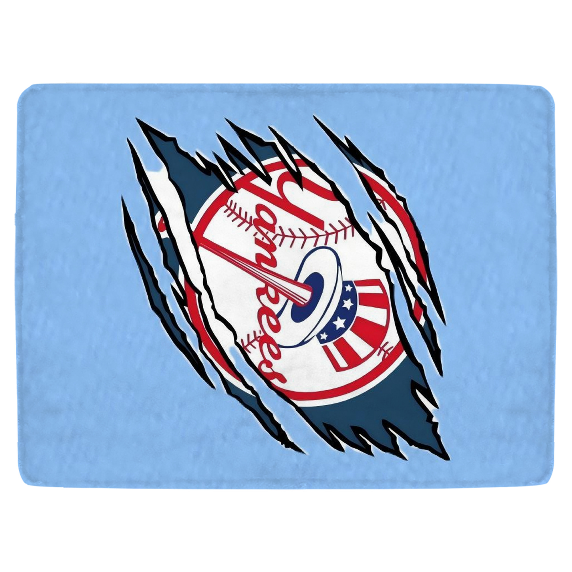 New York Yankees 128 Soft Fleece Throw Blanket 60 X 80 Inch – Super Soft, Lightweight, And Durable – Perfect For Sofa, Bed, Camping, And More – Ideal Gift For Family And Friends