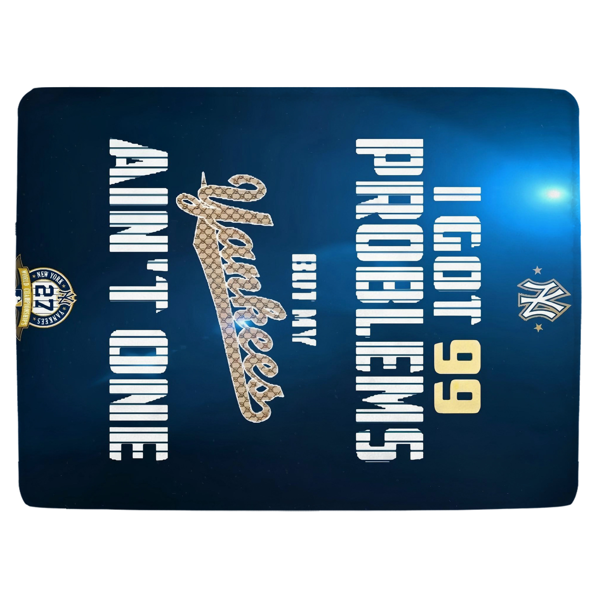 New York Yankees 140 Soft Fleece Throw Blanket 60 X 80 Inch – Super Soft, Lightweight, And Durable – Perfect For Sofa, Bed, Camping, And More – Ideal Gift For Family And Friends