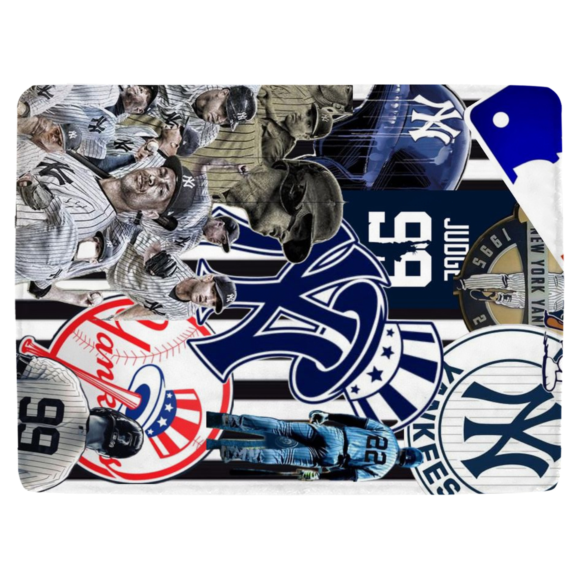 New York Yankees 138 Soft Fleece Throw Blanket 60 X 80 Inch – Super Soft, Lightweight, And Durable – Perfect For Sofa, Bed, Camping, And More – Ideal Gift For Family And Friends