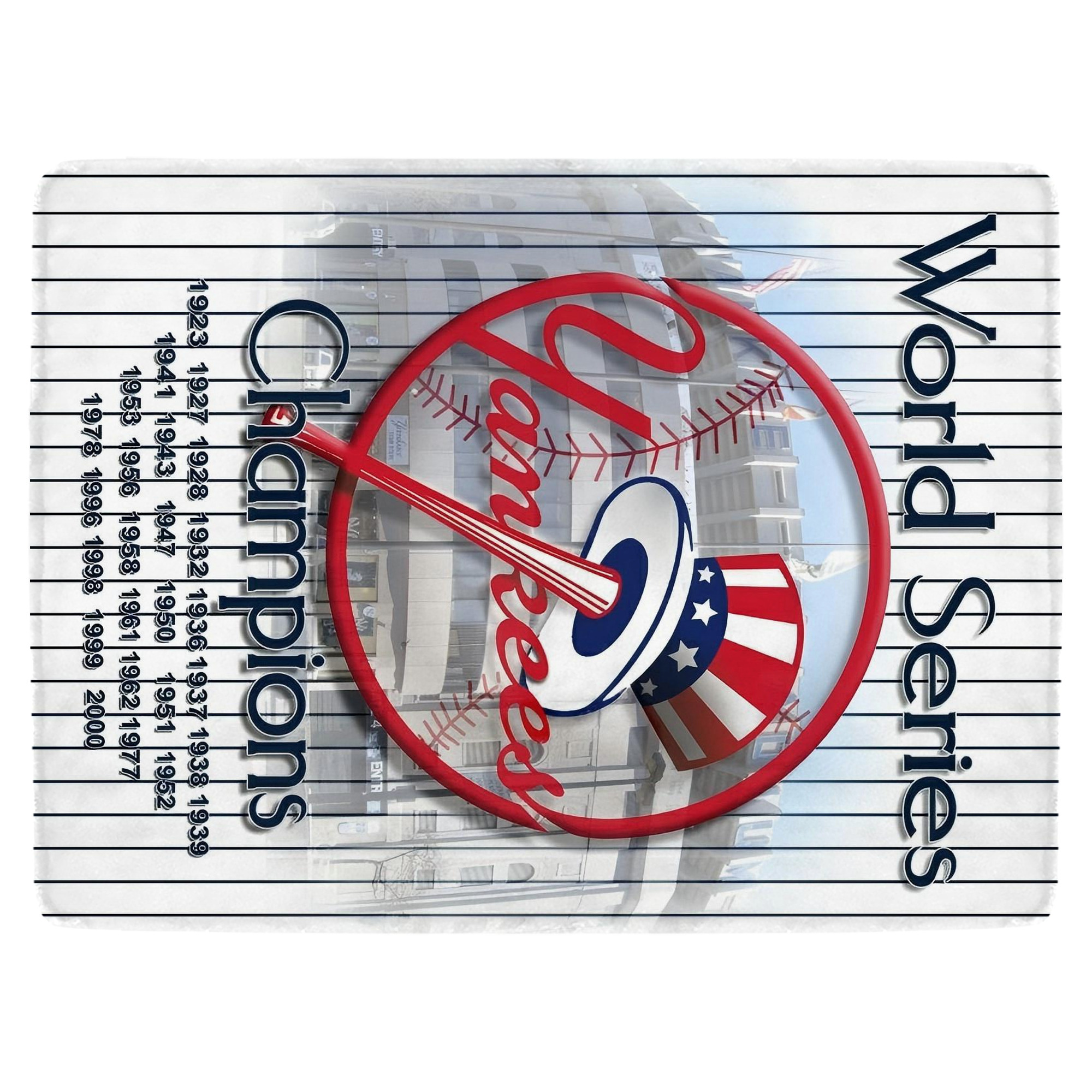 New York Yankees 184 Soft Fleece Throw Blanket 60 X 80 Inch – Super Soft, Lightweight, And Durable – Perfect For Sofa, Bed, Camping, And More – Ideal Gift For Family And Friends