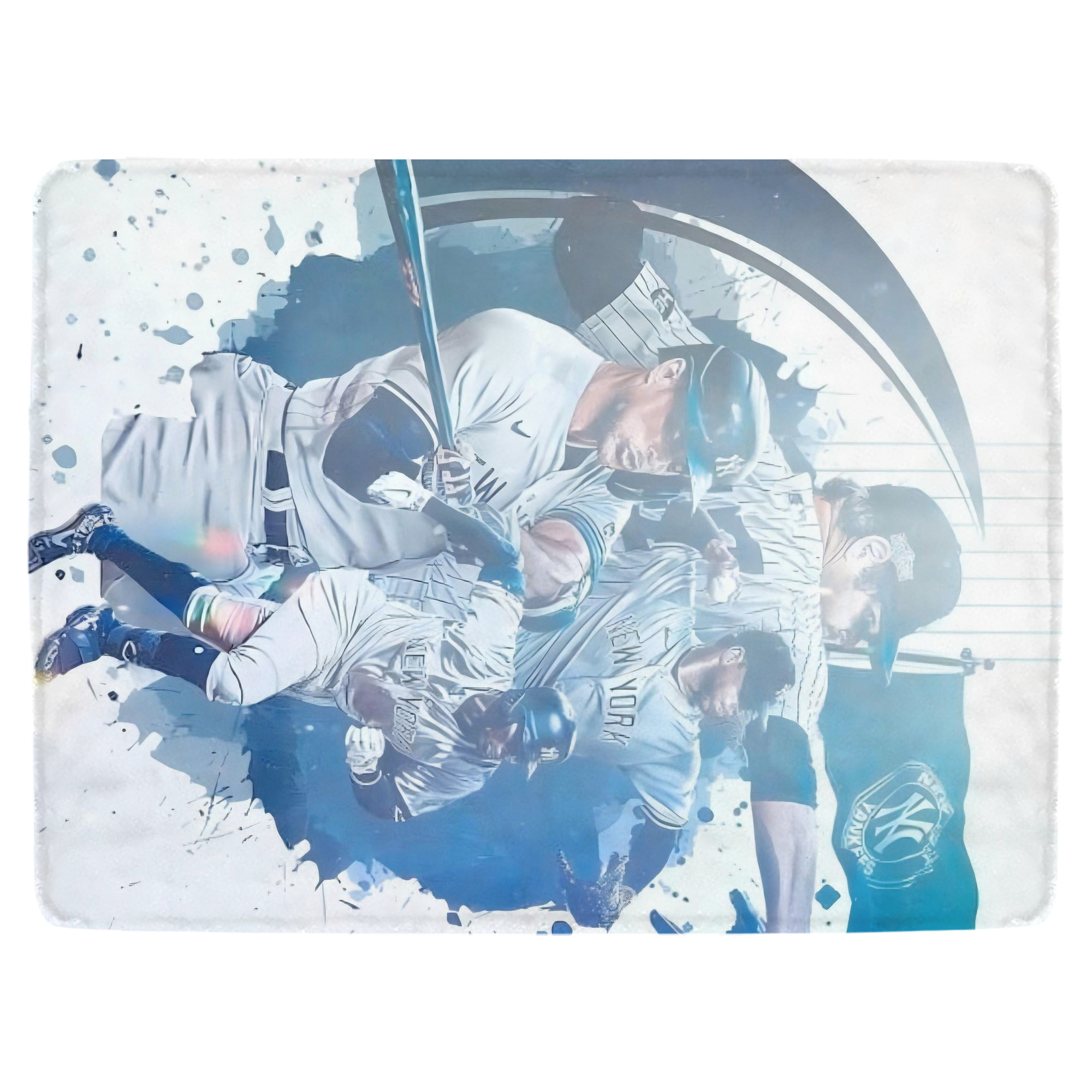 New York Yankees 329 Soft Fleece Throw Blanket 60 X 80 Inch – Super Soft, Lightweight, And Durable – Perfect For Sofa, Bed, Camping, And More – Ideal Gift For Family And Friends