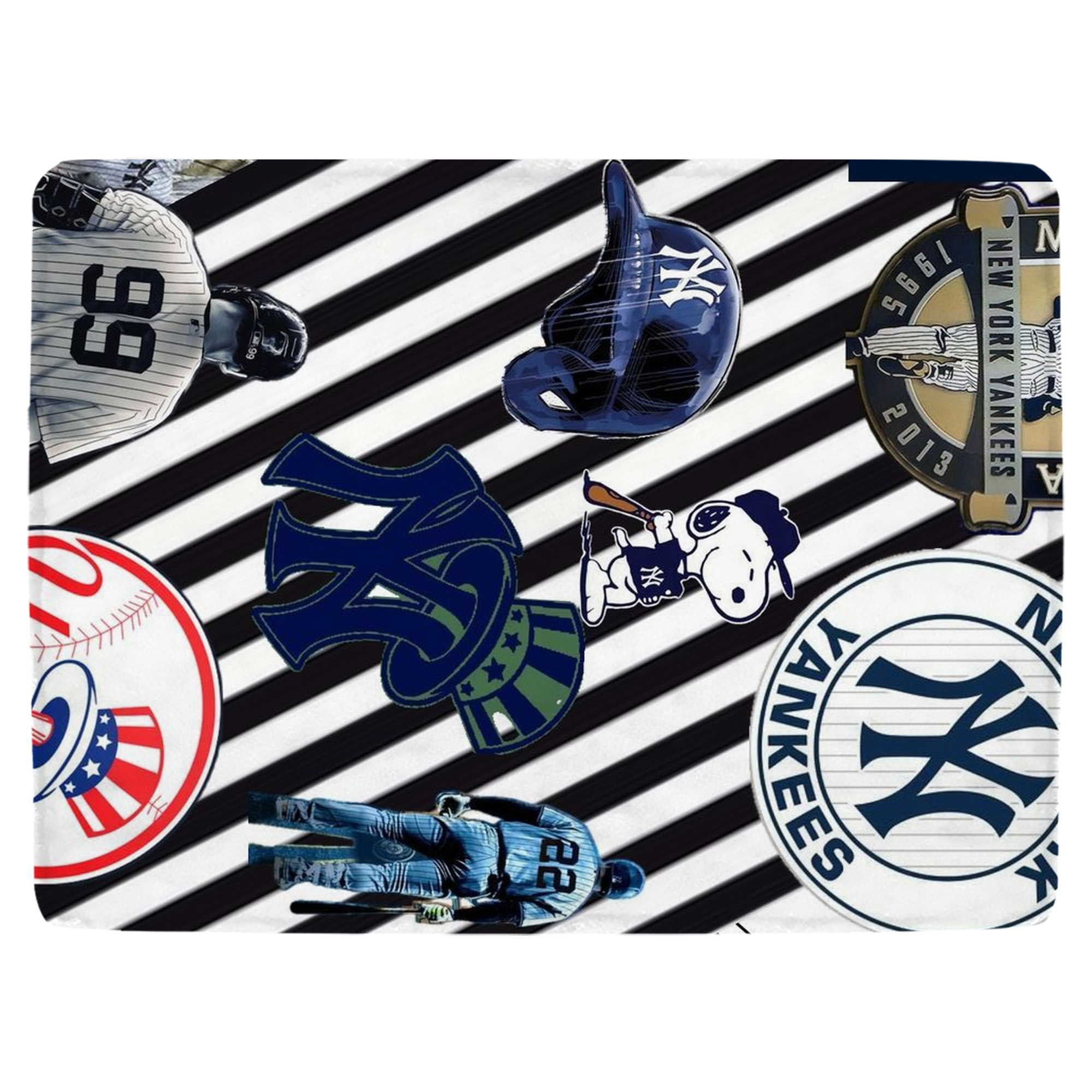 New York Yankees 231 Soft Fleece Throw Blanket 60 X 80 Inch – Super Soft, Lightweight, And Durable – Perfect For Sofa, Bed, Camping, And More – Ideal Gift For Family And Friends