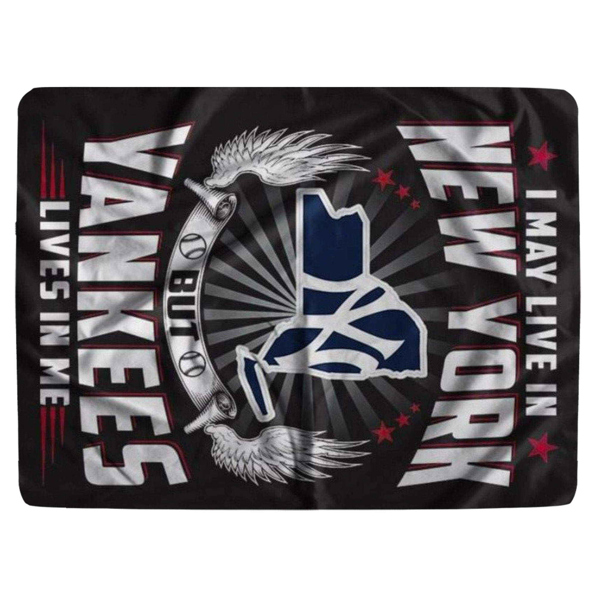 New York Yankees 320 Soft Fleece Throw Blanket 60 X 80 Inch – Super Soft, Lightweight, And Durable – Perfect For Sofa, Bed, Camping, And More – Ideal Gift For Family And Friends