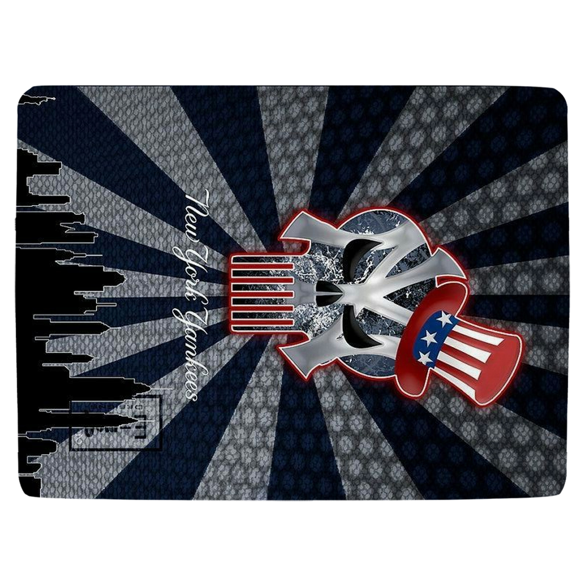 New York Yankees 340 Soft Fleece Throw Blanket 60 X 80 Inch – Super Soft, Lightweight, And Durable – Perfect For Sofa, Bed, Camping, And More – Ideal Gift For Family And Friends