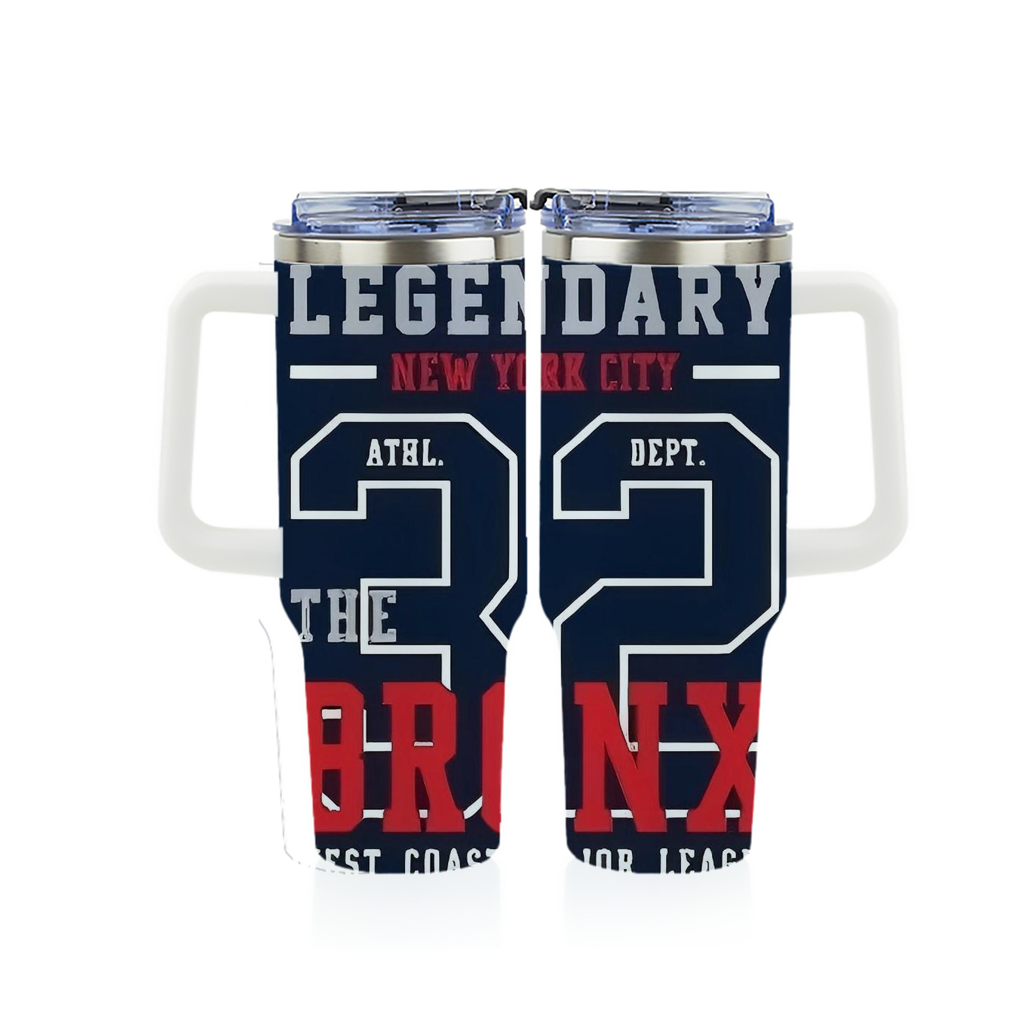 New York Yankees 132 40oz Full Wrap Car Tumbler – Durable Stainless Steel Travel Mug With Vibrant UV Print – Double Wall Insulated, Fits Most Car Cup Holders