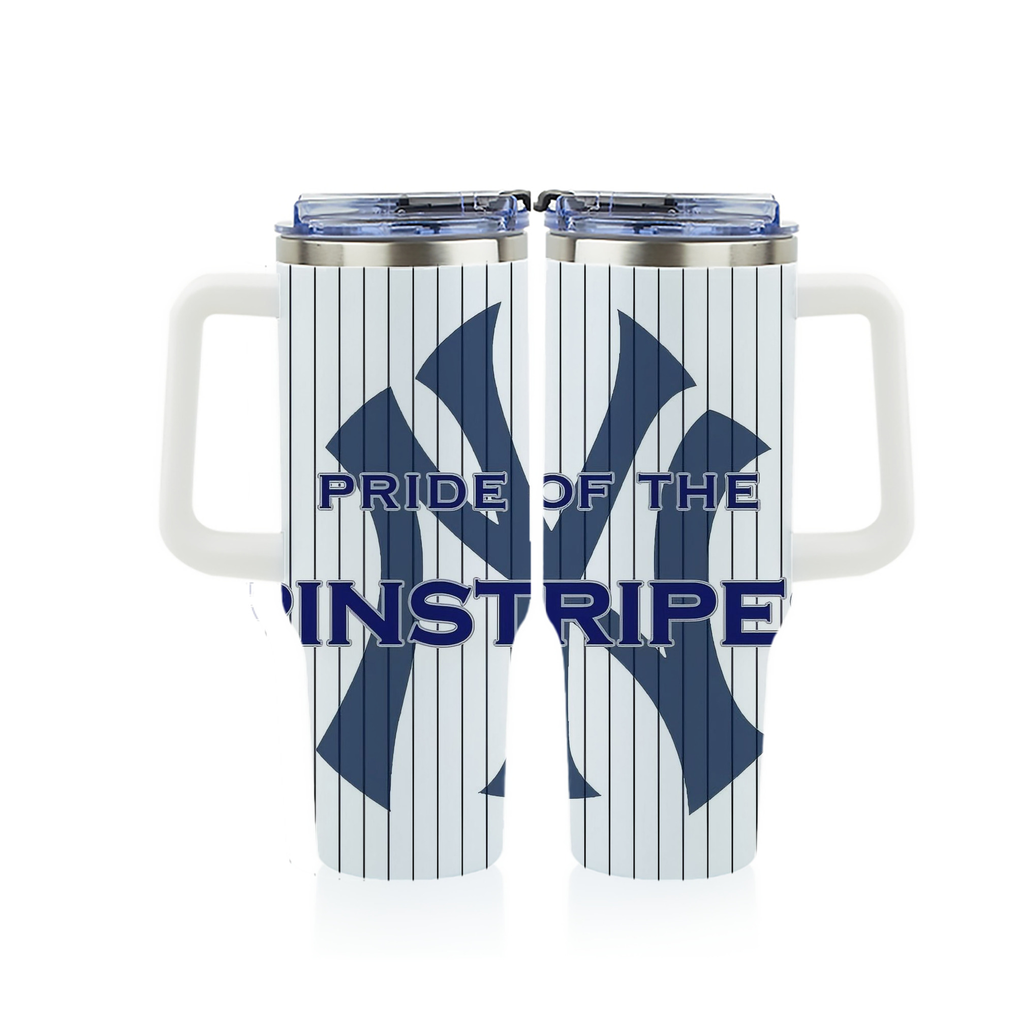 New York Yankees 337 40oz Full Wrap Car Tumbler – Durable Stainless Steel Travel Mug With Vibrant UV Print – Double Wall Insulated, Fits Most Car Cup Holders