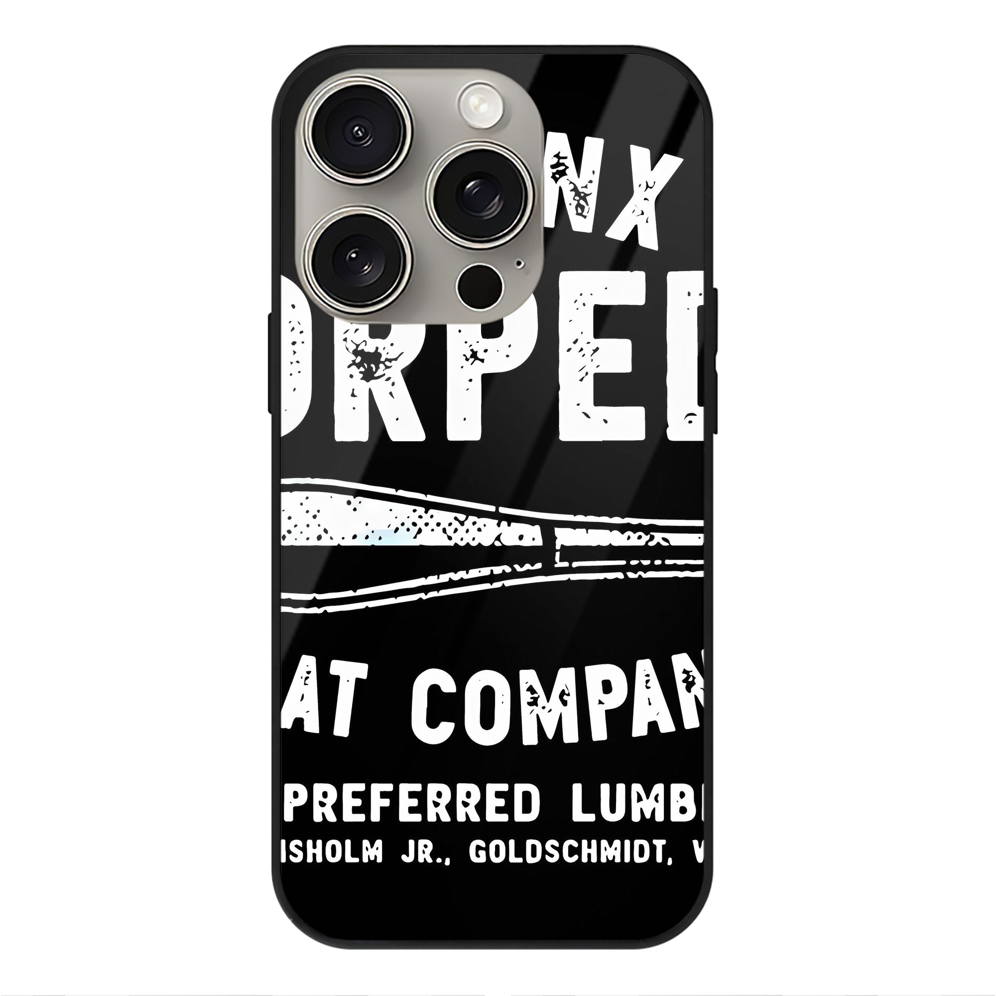 New York Yankees 261 IPhone 15 Pro Mirror Phone Case – UV Printed Glass + TPU – Scratch-Resistant, Wireless Charging Compatible, Precise Fit & Stylish Design