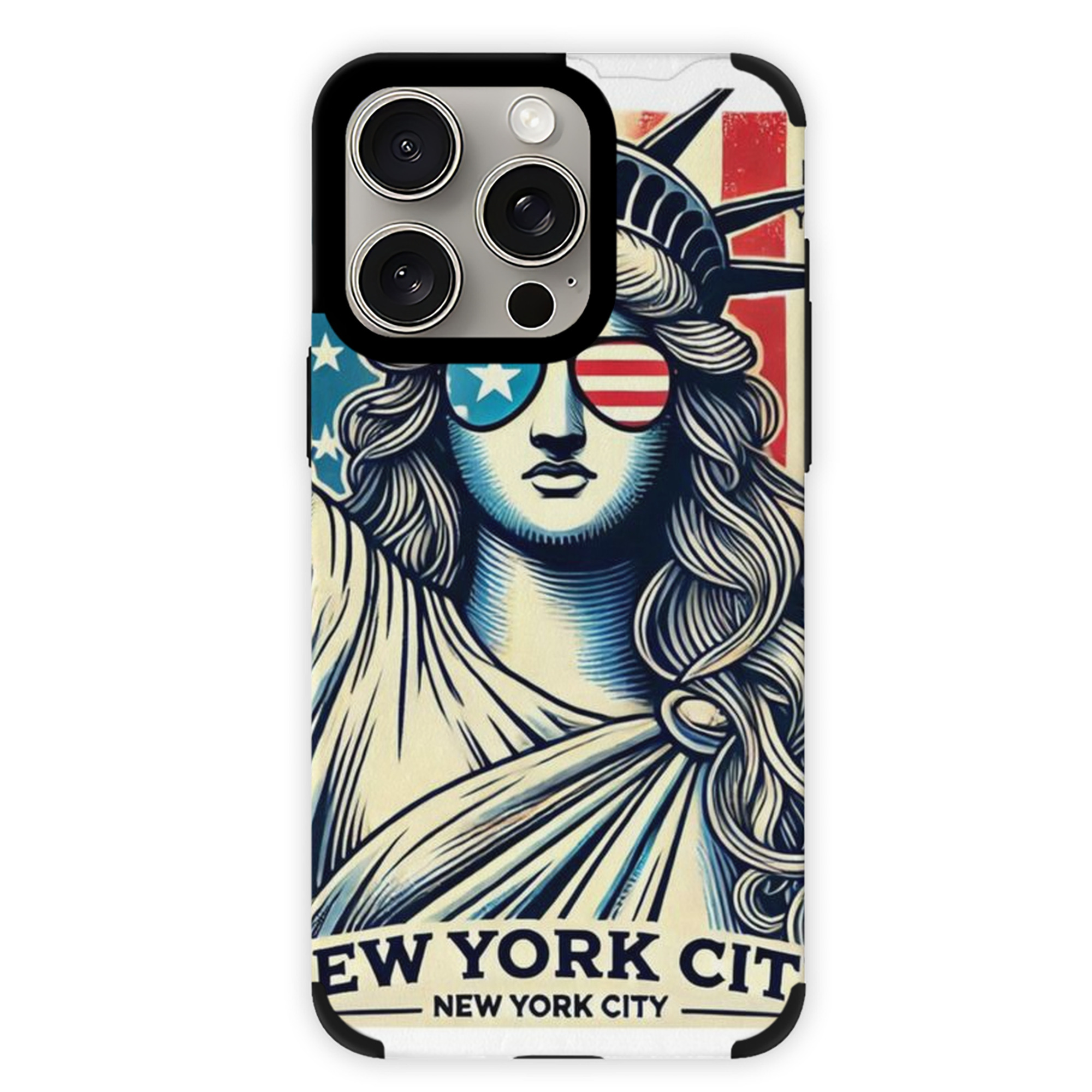 New York Yankees 114 IPhone 15 Pro Max PU Leather Case – Soft Lining, 360° Protection – Precise Fit, 3D Buttons, Easy Charging – Anti-Yellowing, Easy To Clean