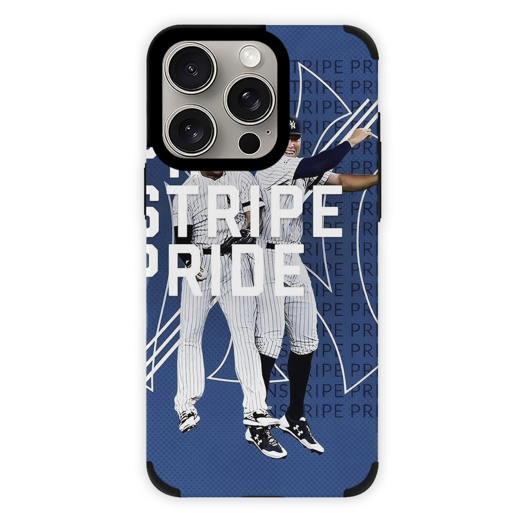 New York Yankees 196 IPhone 15 Pro Max PU Leather Case – Soft Lining, 360° Protection – Precise Fit, 3D Buttons, Easy Charging – Anti-Yellowing, Easy To Clean