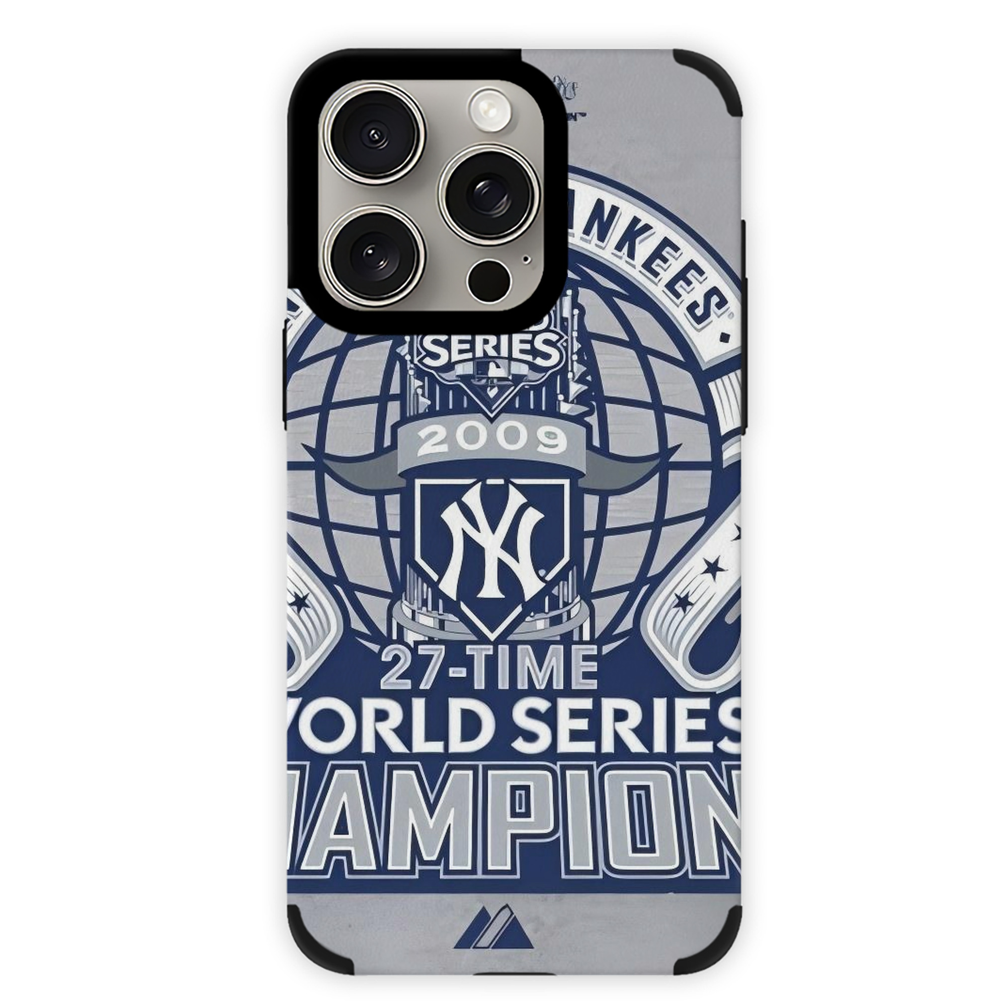 New York Yankees 207 IPhone 15 Pro Max PU Leather Case – Soft Lining, 360° Protection – Precise Fit, 3D Buttons, Easy Charging – Anti-Yellowing, Easy To Clean
