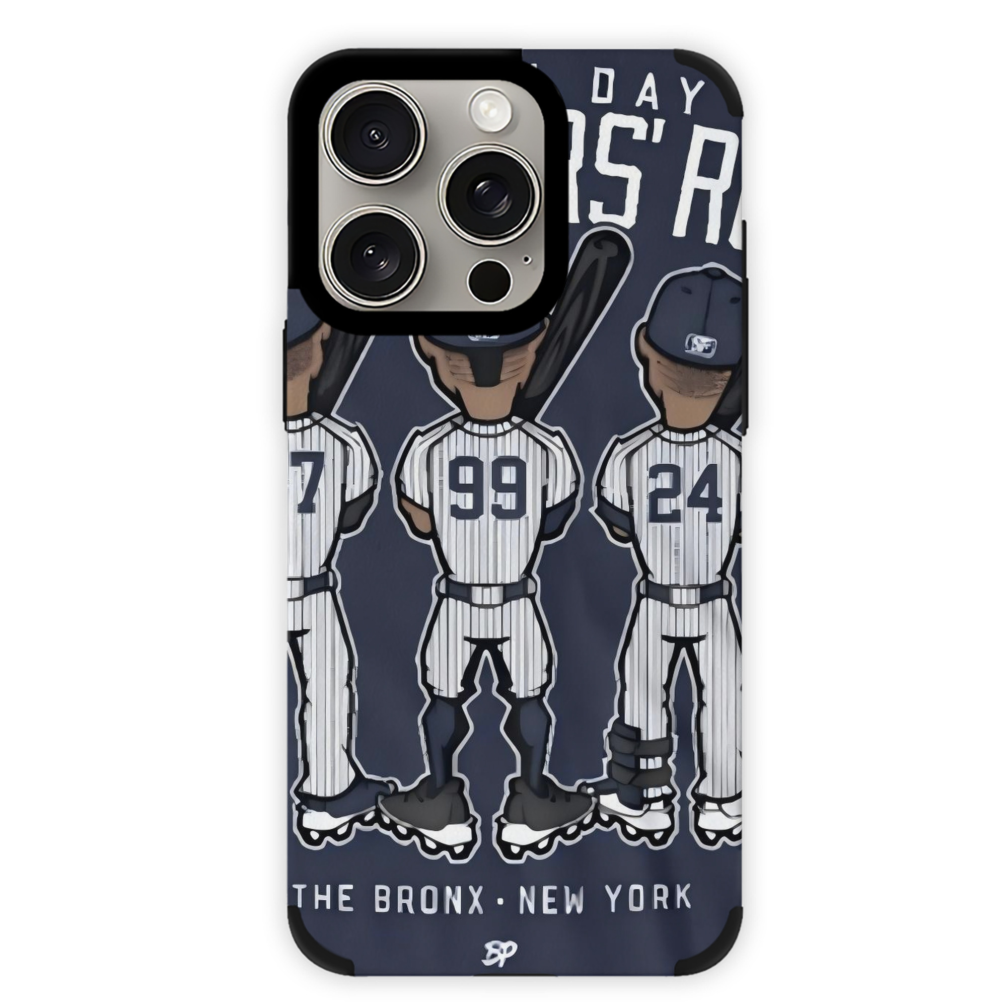 New York Yankees 173 IPhone 15 Pro Max PU Leather Case – Soft Lining, 360° Protection – Precise Fit, 3D Buttons, Easy Charging – Anti-Yellowing, Easy To Clean
