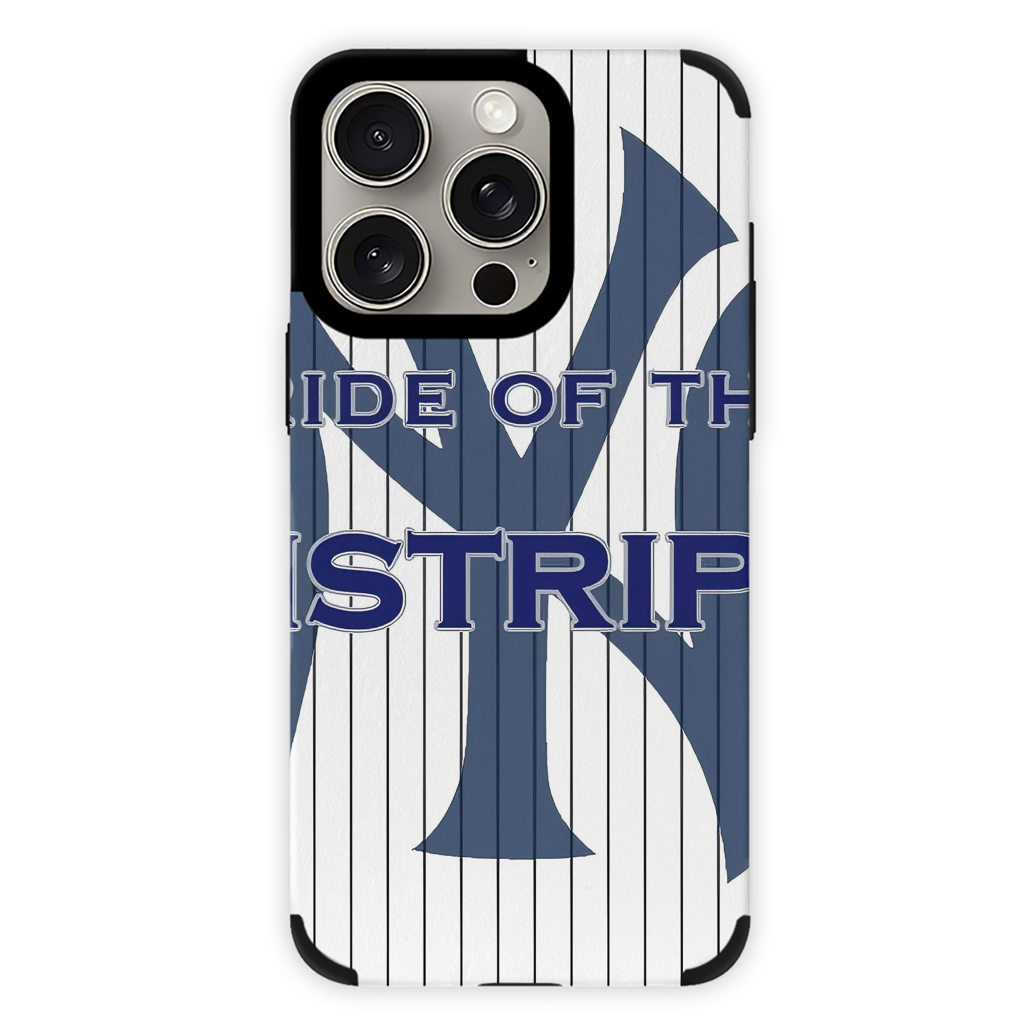 New York Yankees 267 IPhone 15 Pro Max PU Leather Case – Soft Lining, 360° Protection – Precise Fit, 3D Buttons, Easy Charging – Anti-Yellowing, Easy To Clean