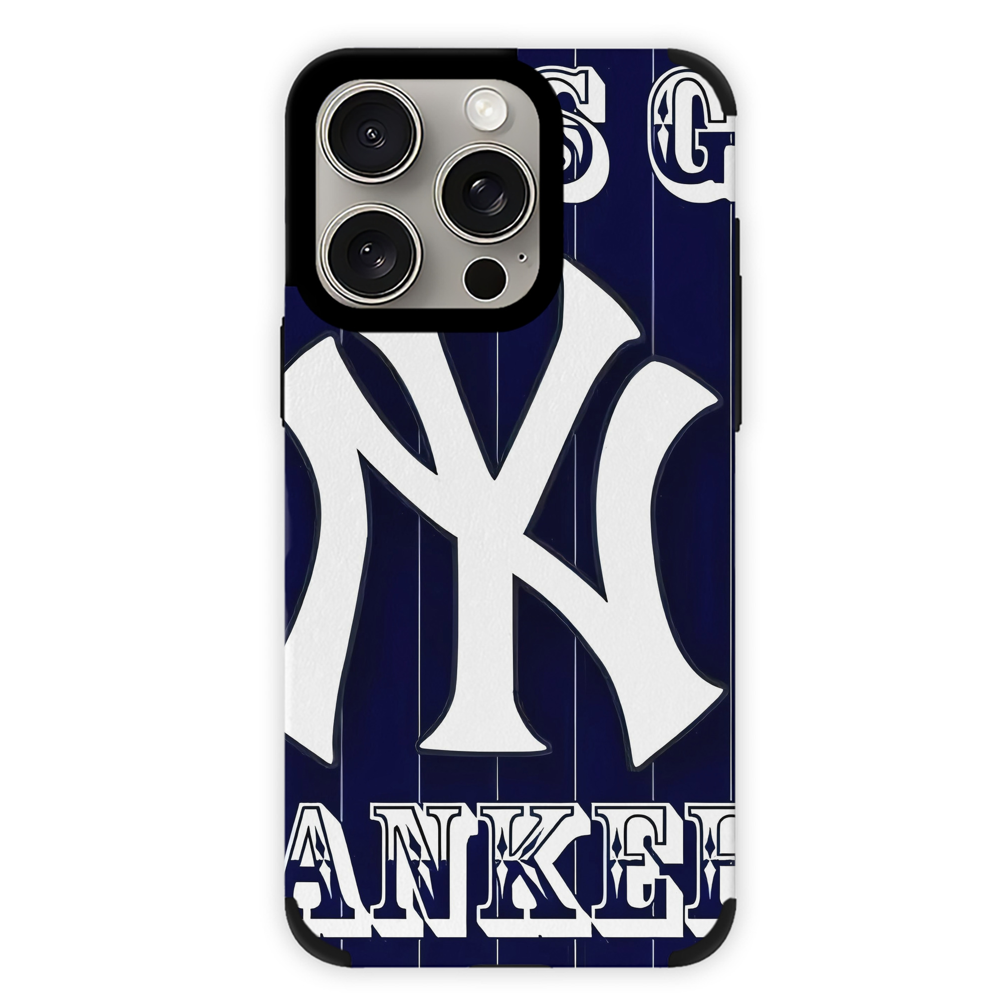 New York Yankees 237 IPhone 15 Pro Max PU Leather Case – Soft Lining, 360° Protection – Precise Fit, 3D Buttons, Easy Charging – Anti-Yellowing, Easy To Clean