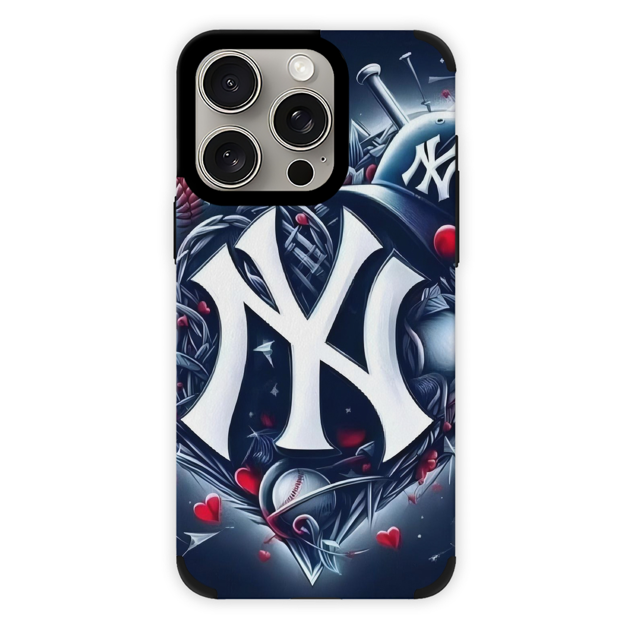 New York Yankees 251 IPhone 15 Pro Max PU Leather Case – Soft Lining, 360° Protection – Precise Fit, 3D Buttons, Easy Charging – Anti-Yellowing, Easy To Clean