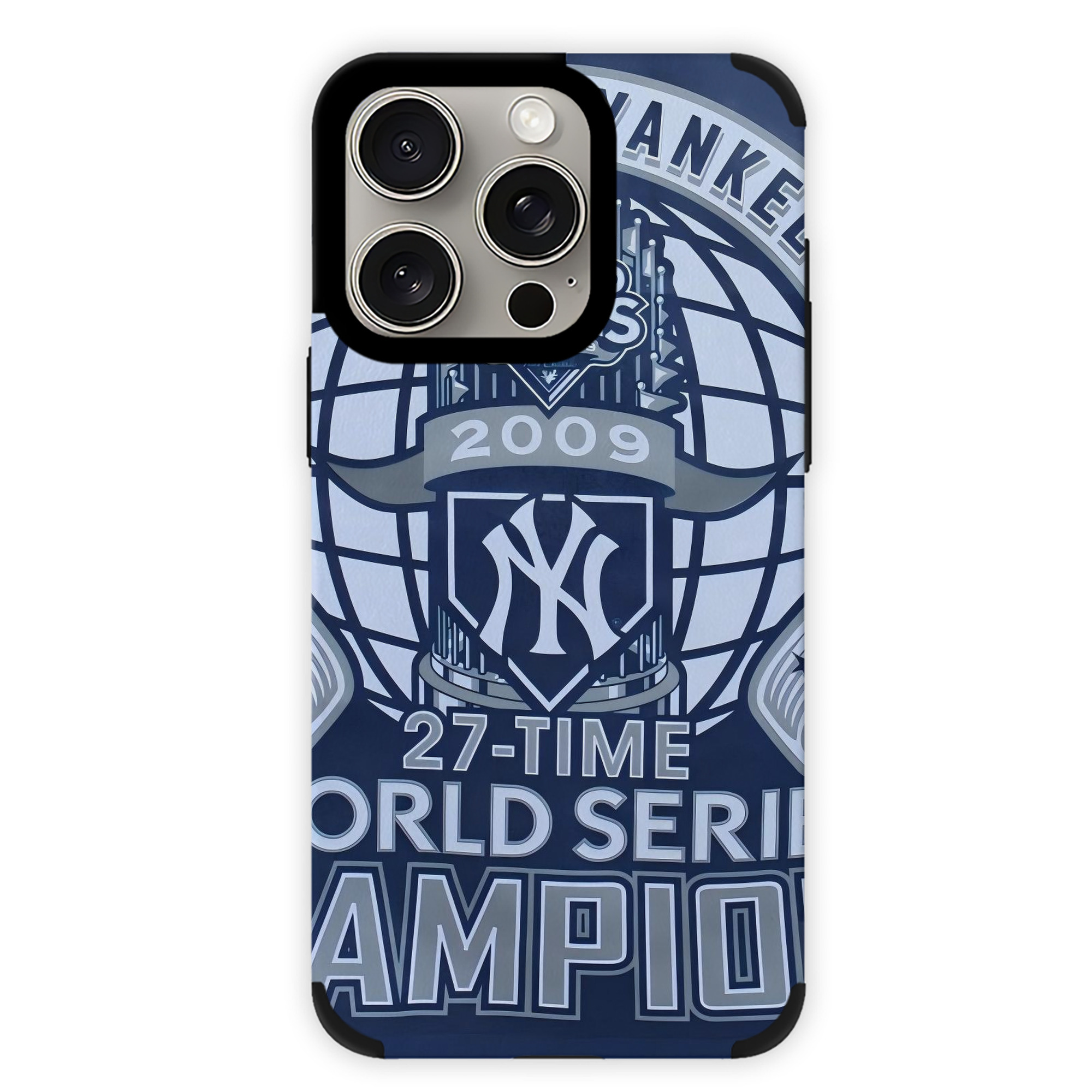 New York Yankees 270 IPhone 15 Pro Max PU Leather Case – Soft Lining, 360° Protection – Precise Fit, 3D Buttons, Easy Charging – Anti-Yellowing, Easy To Clean
