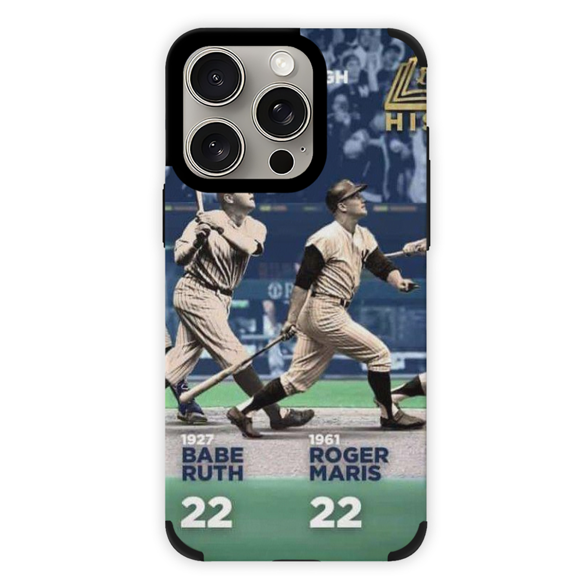 New York Yankees 315 IPhone 15 Pro Max PU Leather Case – Soft Lining, 360° Protection – Precise Fit, 3D Buttons, Easy Charging – Anti-Yellowing, Easy To Clean