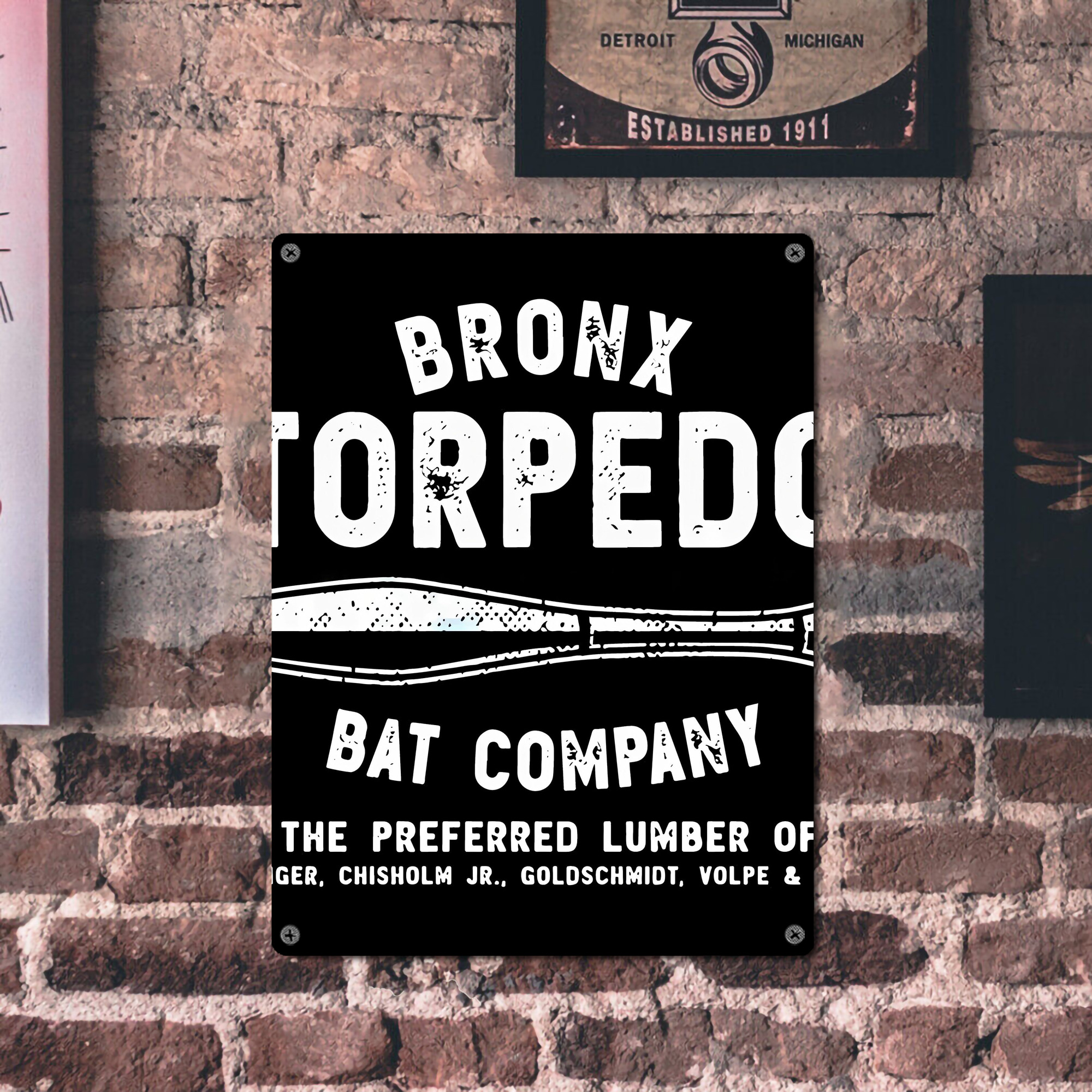 New York Yankees 261 Vintage Metal Tin Sign 12x16inch – Retro Wall Art Decor For Home, Bar, Kitchen, Bedroom, Office – Durable Iron Sheet Poster, Easy To Hang, Full-Color Printing