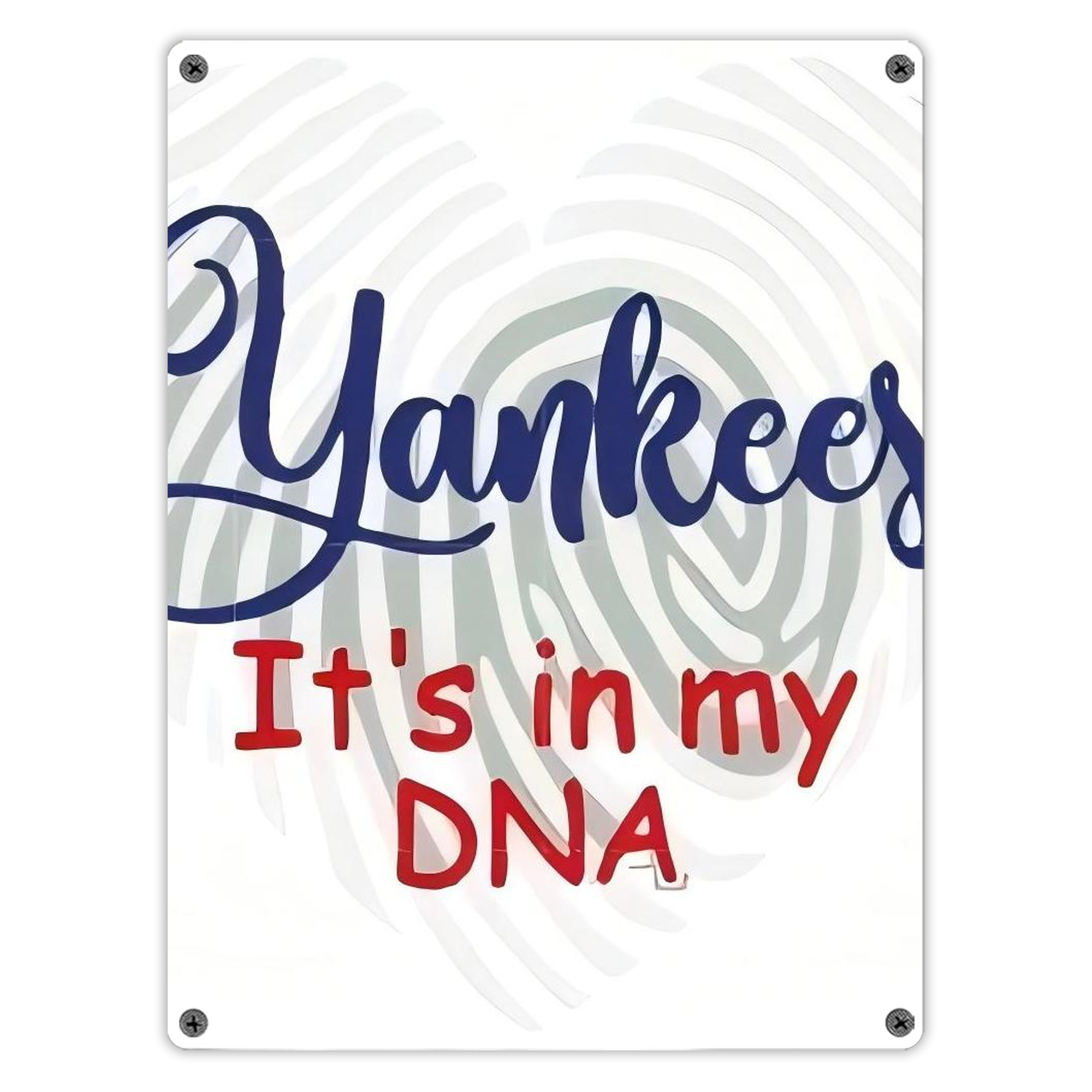 New York Yankees 234 Vintage Metal Tin Sign 12x16inch – Retro Wall Art Decor For Home, Bar, Kitchen, Bedroom, Office – Durable Iron Sheet Poster, Easy To Hang, Full-Color Printing
