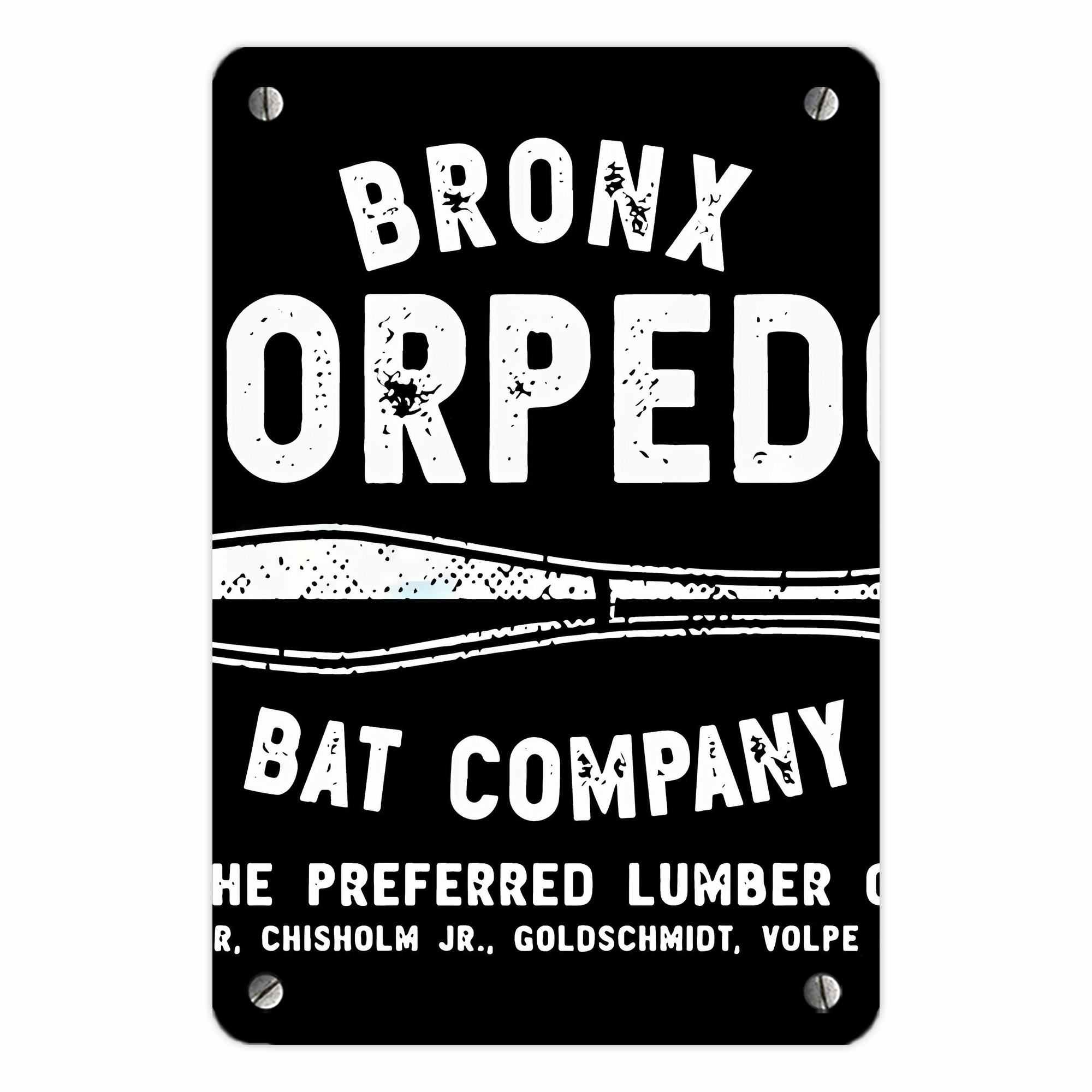 New York Yankees 261 Metal Tin Sign 8x12inch - High-Quality Full-Print Decorative Wall Art, Durable Rust-Resistant Metal Plaque For Living Room, Bedroom, Kitchen, Office, Bar Décor