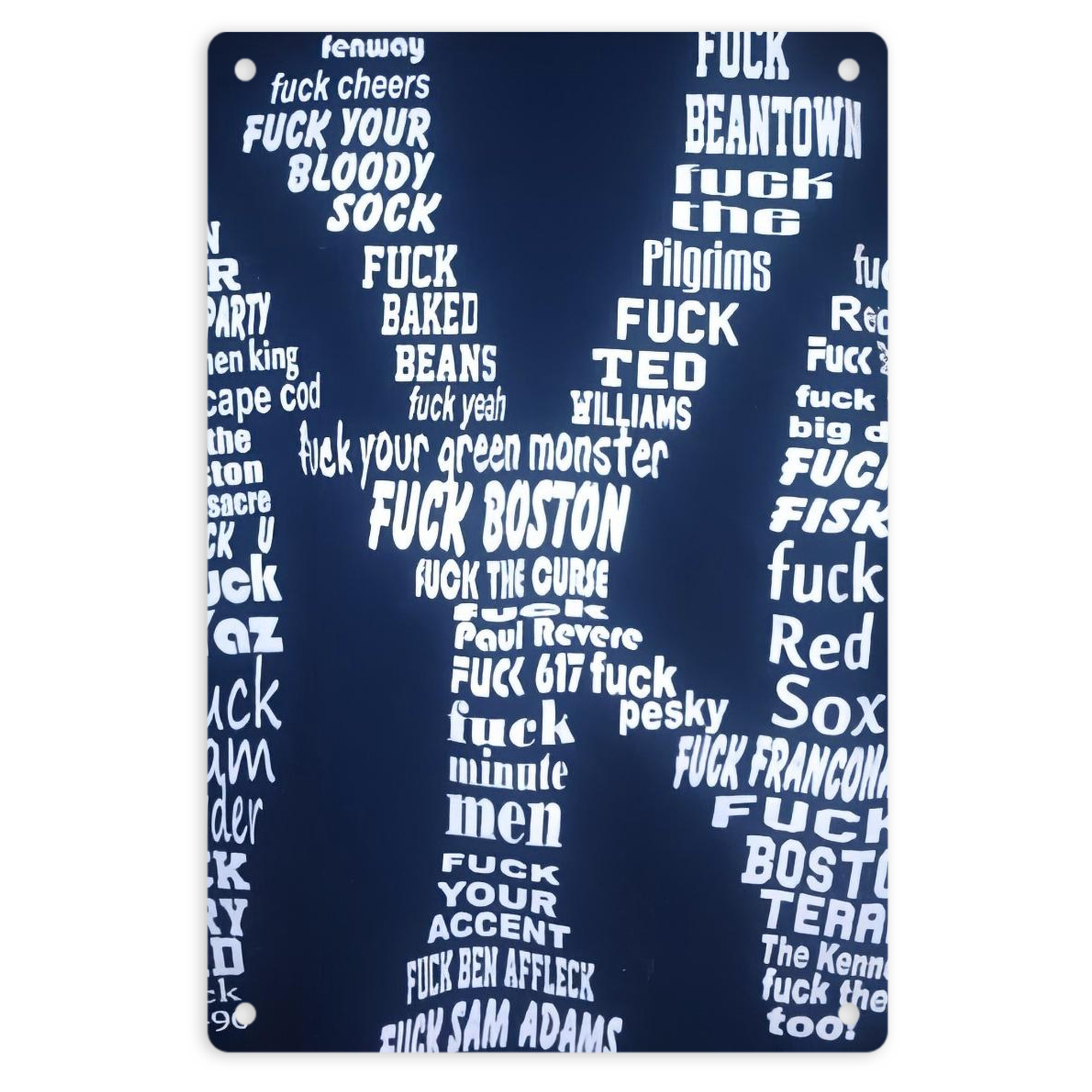 New York Yankees 224 8x12inch Vertical Aluminum Sign - Durable Fade-Resistant Indoor/Outdoor Safety & Information Plaque For Office, Hotel, Restaurant, Bar, Public Spaces