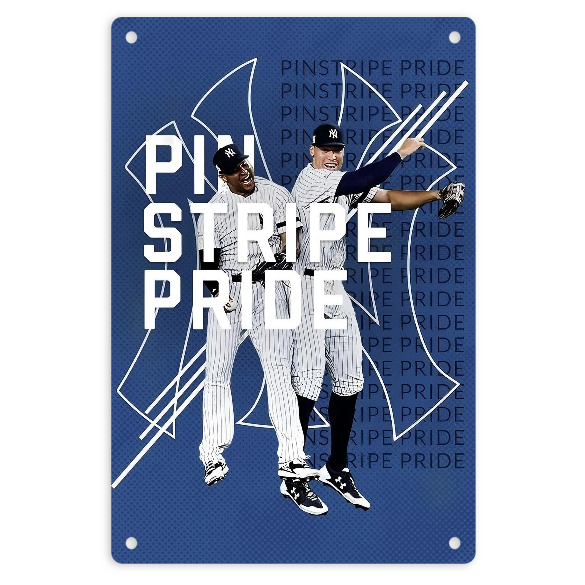 New York Yankees 196 8x12inch Vertical Aluminum Sign - Durable Fade-Resistant Indoor/Outdoor Safety & Information Plaque For Office, Hotel, Restaurant, Bar, Public Spaces