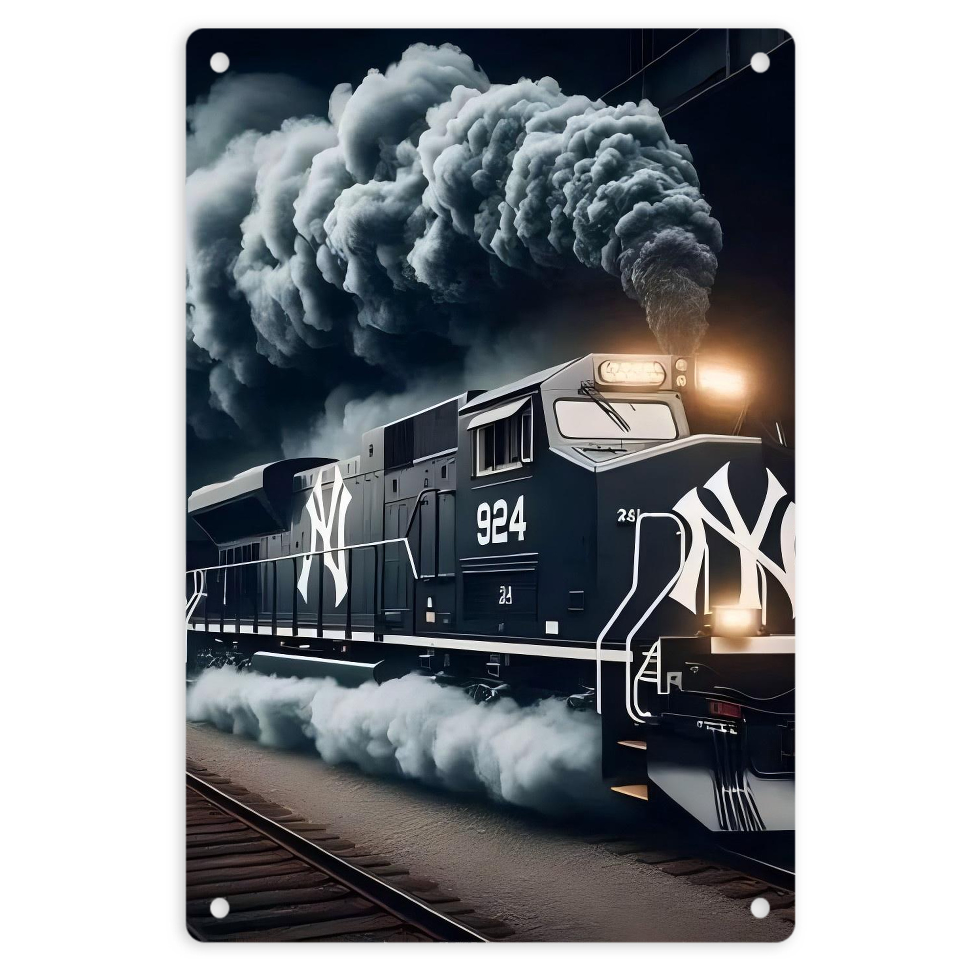 New York Yankees 257 8x12inch Vertical Aluminum Sign - Durable Fade-Resistant Indoor/Outdoor Safety & Information Plaque For Office, Hotel, Restaurant, Bar, Public Spaces