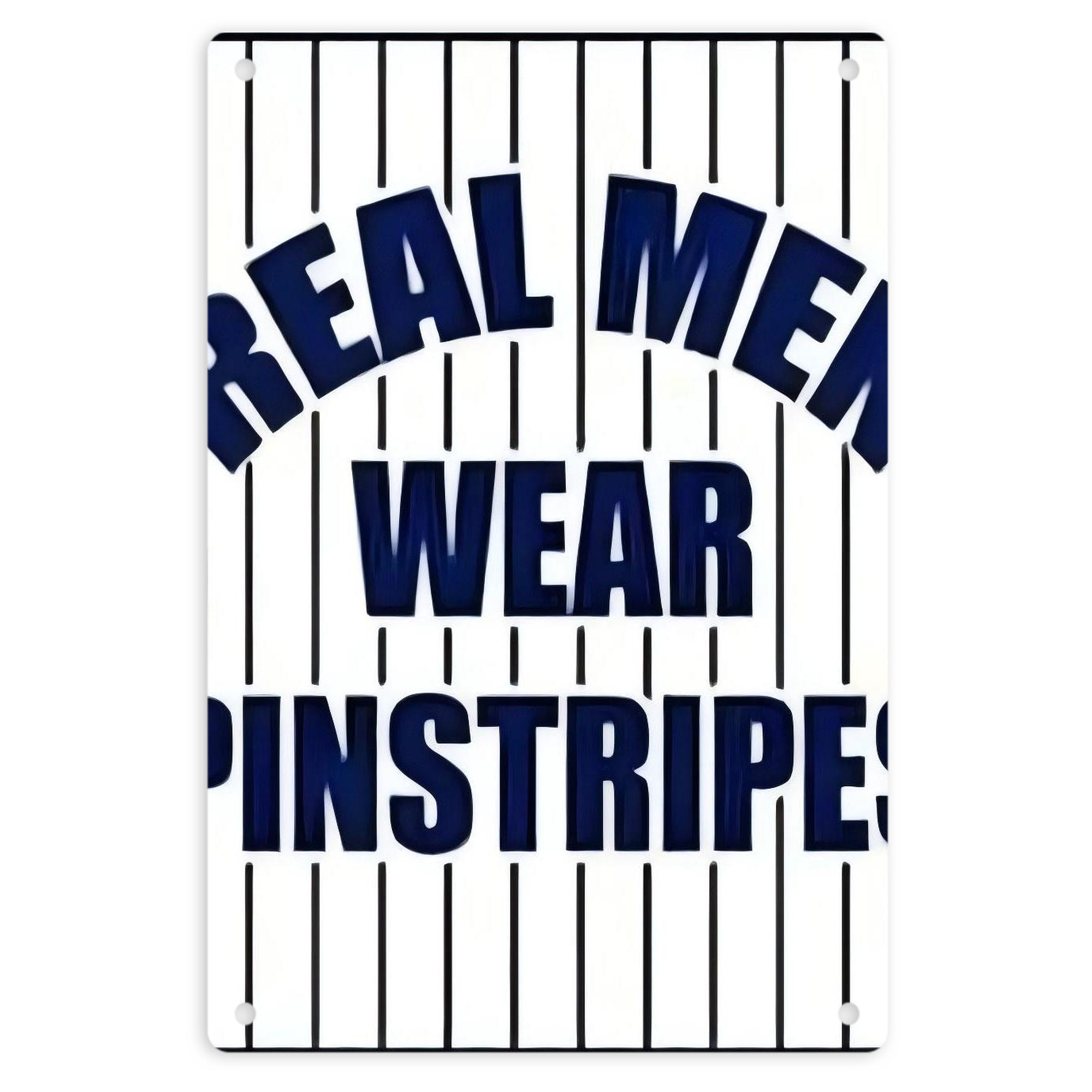 New York Yankees 262 8x12inch Vertical Aluminum Sign - Durable Fade-Resistant Indoor/Outdoor Safety & Information Plaque For Office, Hotel, Restaurant, Bar, Public Spaces