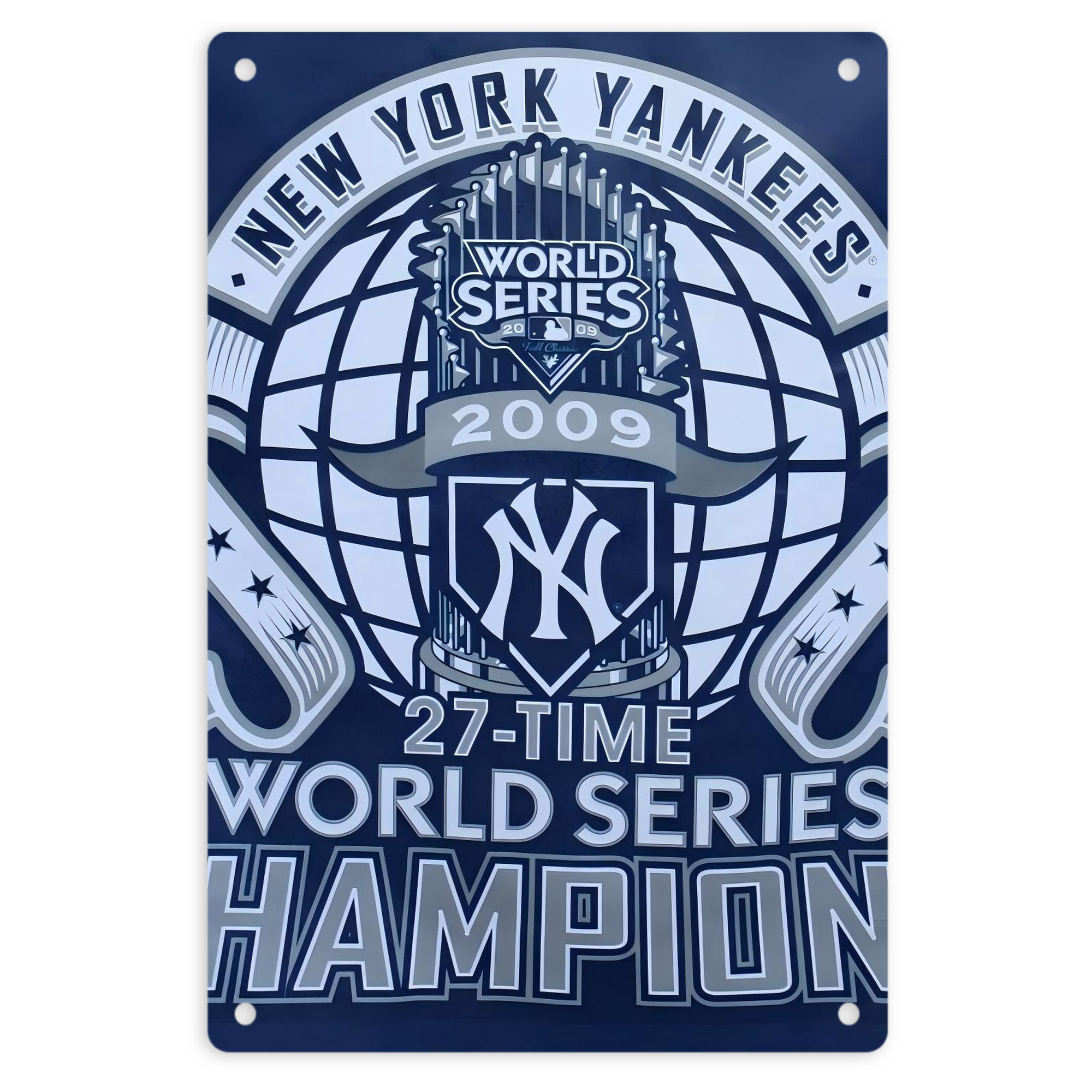 New York Yankees 270 8x12inch Vertical Aluminum Sign - Durable Fade-Resistant Indoor/Outdoor Safety & Information Plaque For Office, Hotel, Restaurant, Bar, Public Spaces