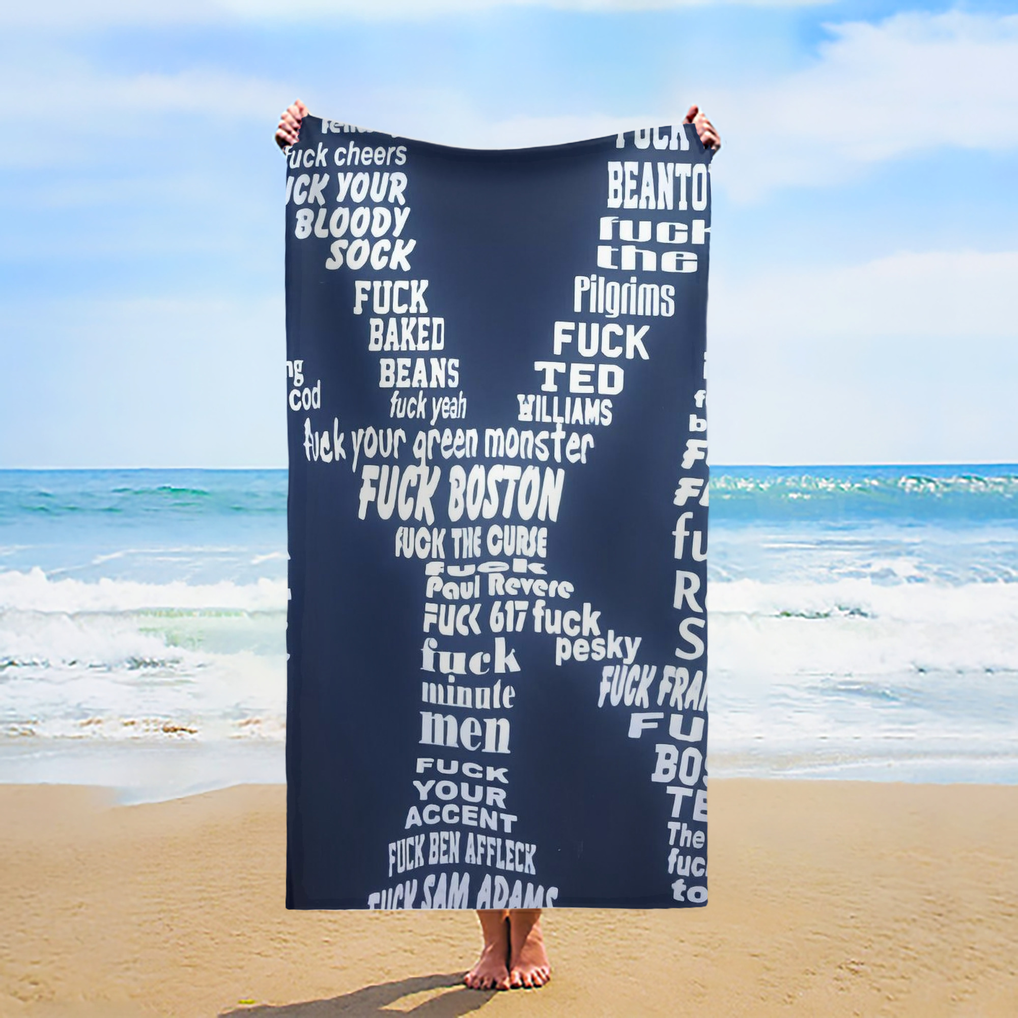 New York Yankees 224 Premium Microfiber Beach Towel – Soft, Large Size, Multi-Purpose For Beach, Picnic & Kids, Lightweight & Portable With Carry Bag, Easy Care