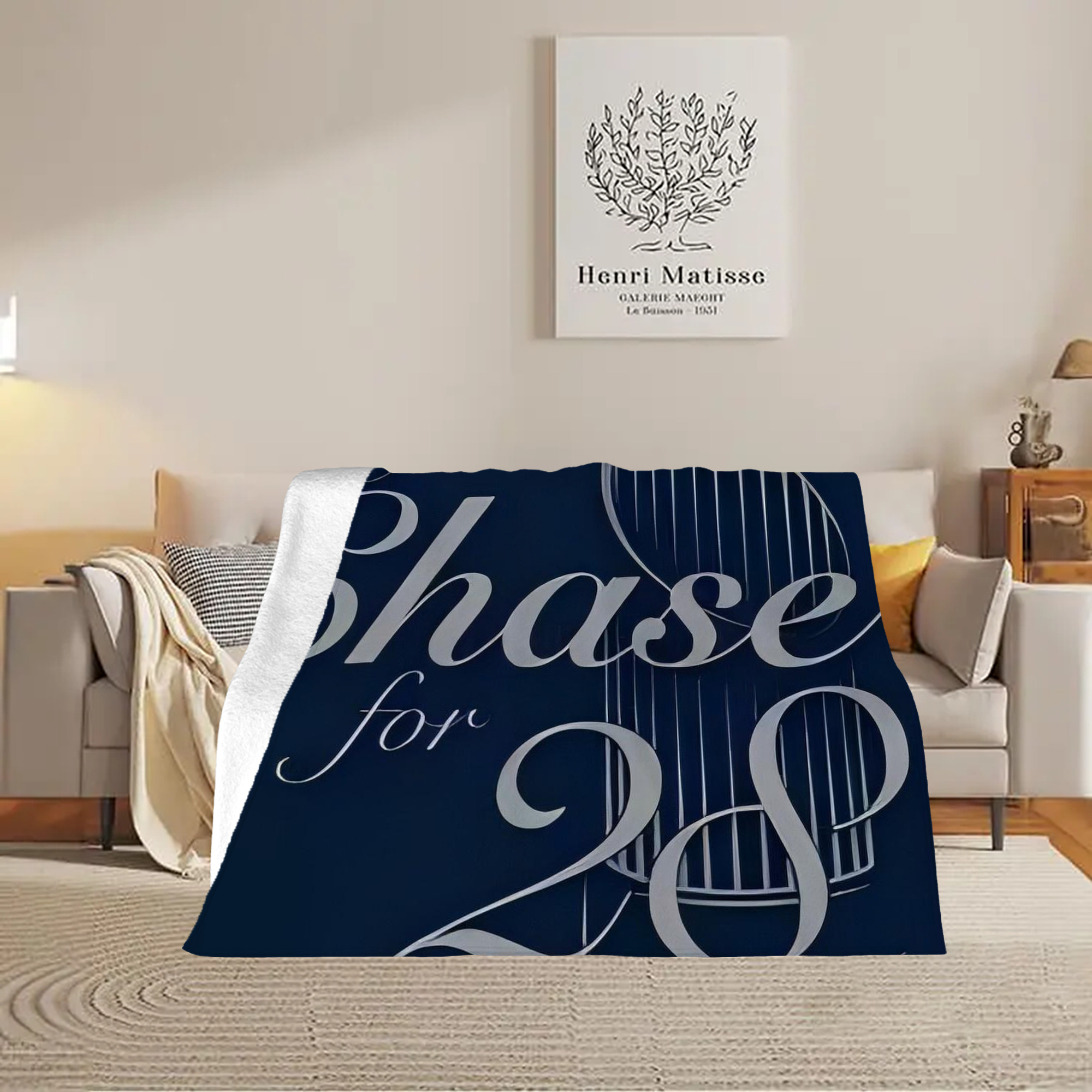 New York Yankees 300 Soft Plush Fleece Blanket 30x40 Inch - 300GSM Flannel, Ultra Soft & Warm, Lightweight & Durable, Perfect For Kids, Adults, Couch, Bed, Camping, Travel, Gift For Family & Friends