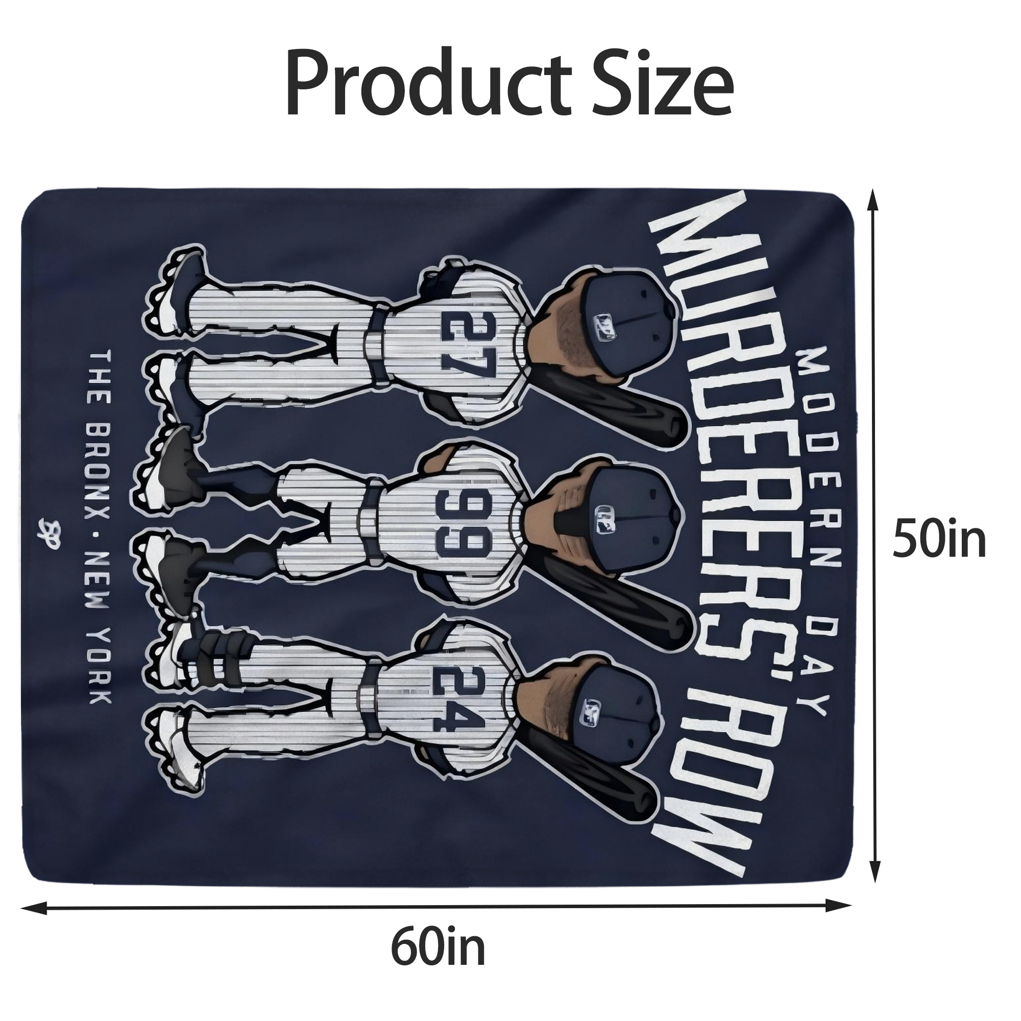 New York Yankees 173 Soft Fleece Throw Blanket 50 X 60 Inch – Super Soft, Lightweight, And Durable – Perfect For Sofa, Bed, Camping, And More – Ideal Gift For Family And Friends