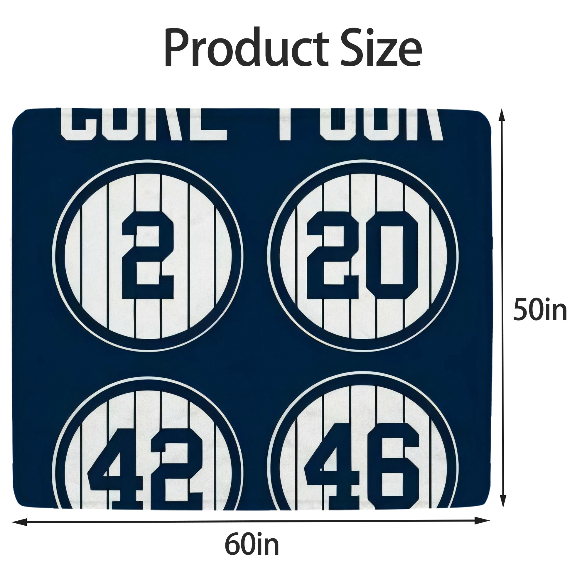 New York Yankees 223 Soft Fleece Throw Blanket 50 X 60 Inch – Super Soft, Lightweight, And Durable – Perfect For Sofa, Bed, Camping, And More – Ideal Gift For Family And Friends