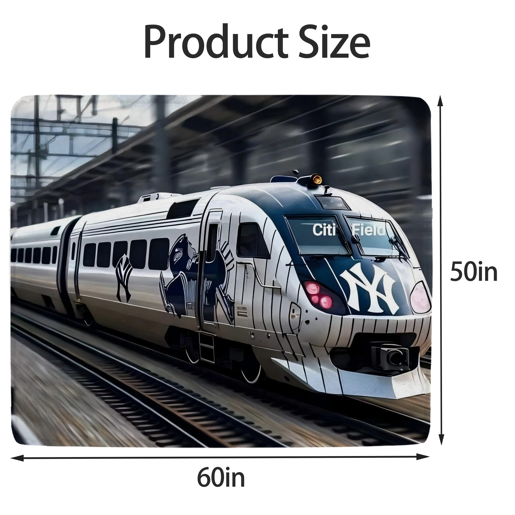 New York Yankees 342 Soft Fleece Throw Blanket 50 X 60 Inch – Super Soft, Lightweight, And Durable – Perfect For Sofa, Bed, Camping, And More – Ideal Gift For Family And Friends