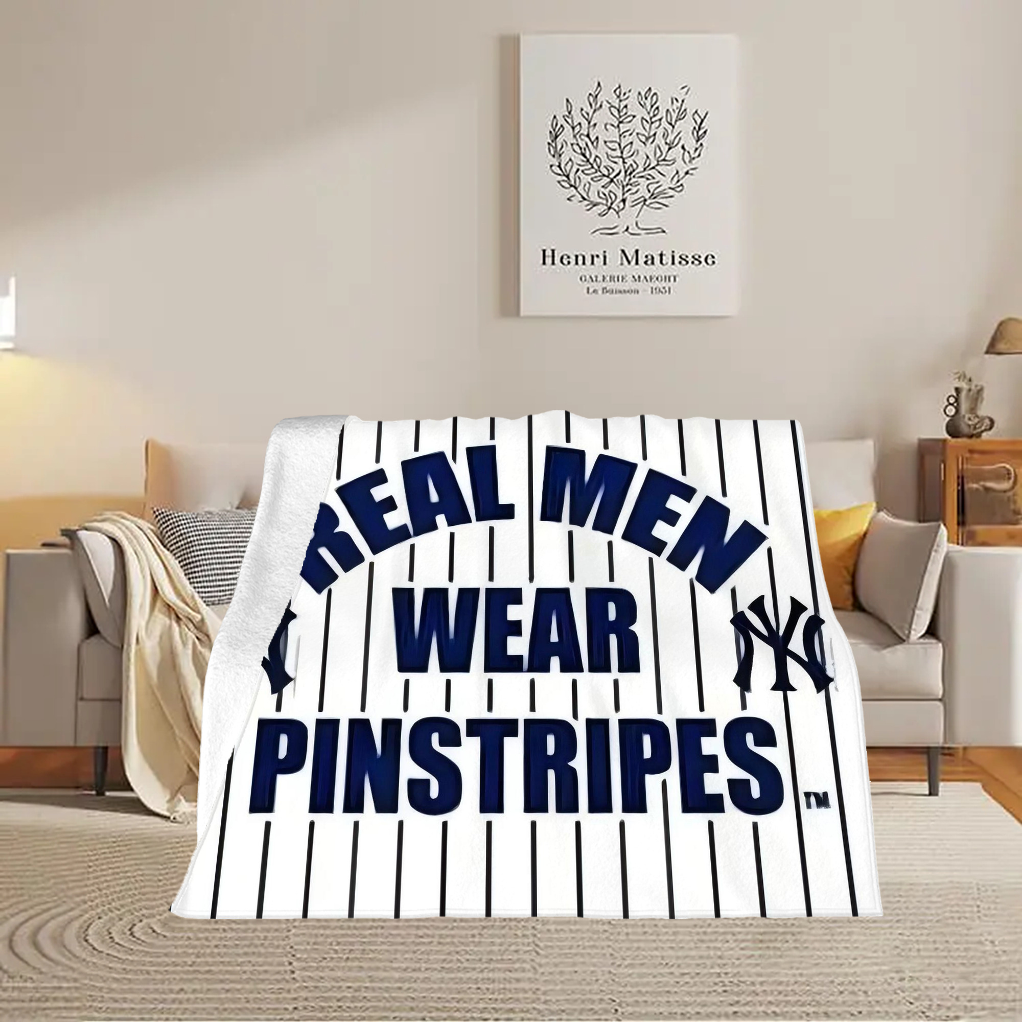 New York Yankees 262 Soft Fleece Throw Blanket 50 X 60 Inch – Super Soft, Lightweight, And Durable – Perfect For Sofa, Bed, Camping, And More – Ideal Gift For Family And Friends