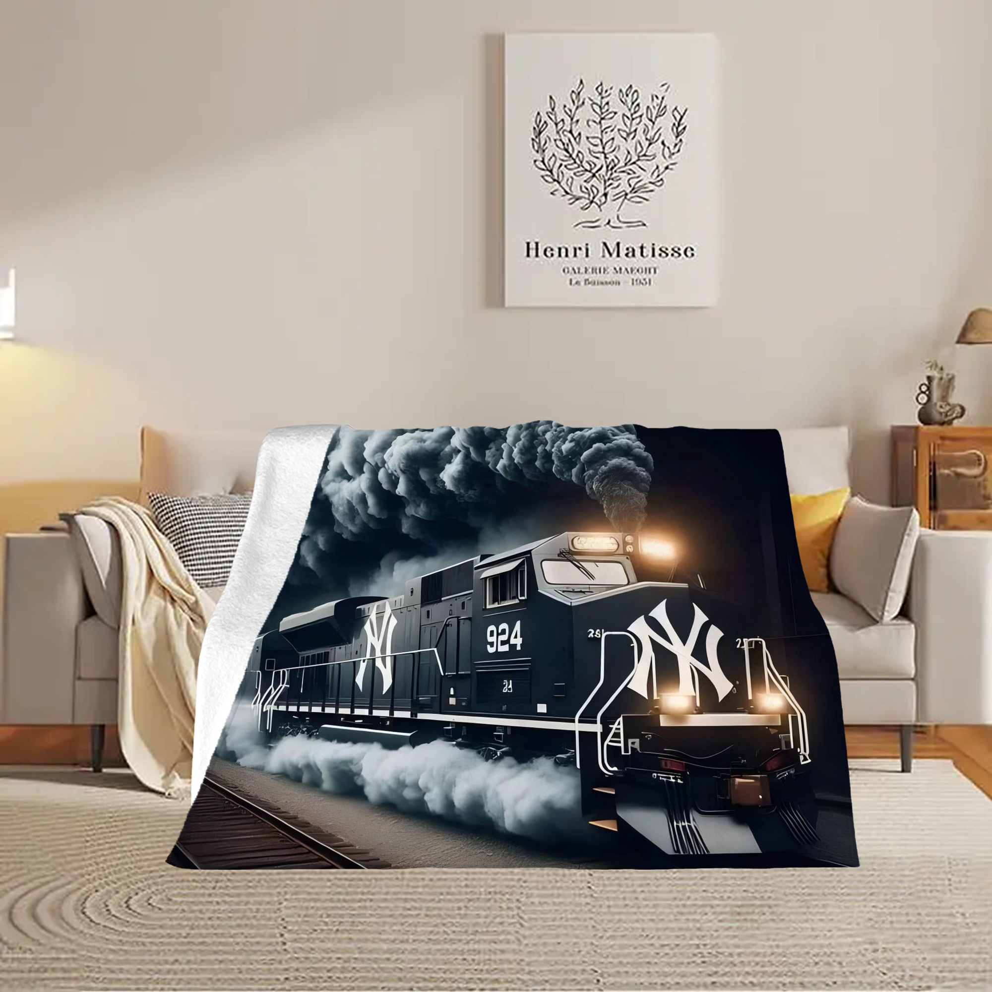 New York Yankees 257 Soft Fleece Throw Blanket 60 X 80 Inch – Super Soft, Lightweight, And Durable – Perfect For Sofa, Bed, Camping, And More – Ideal Gift For Family And Friends