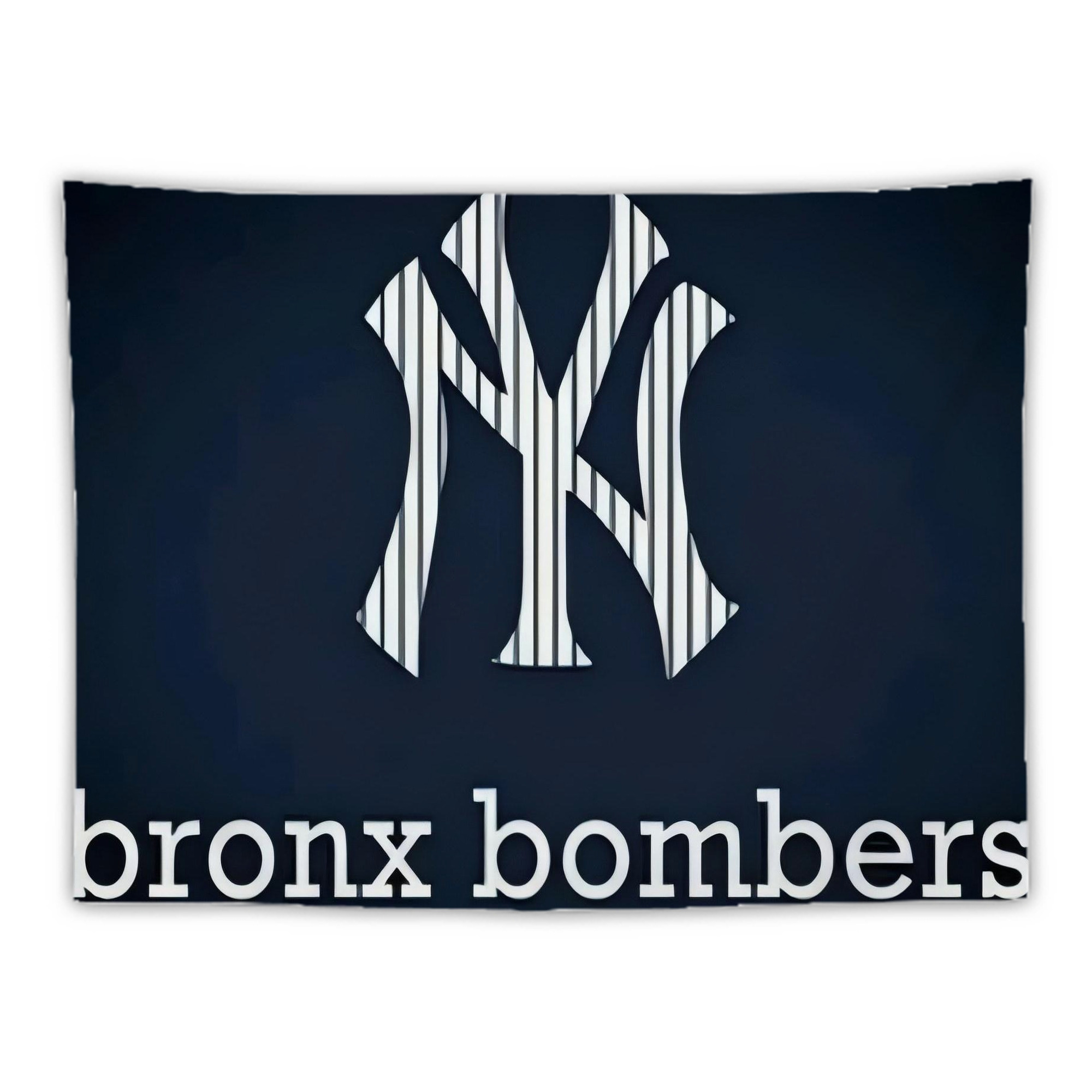 New York Yankees 355 Wall Tapestry For Bedroom Aesthetic – Boho Style Polyester Fabric Wall Hanging With Hooks – 60 X 90 Inch Large Size, Lightweight, Durable, Easy To Hang